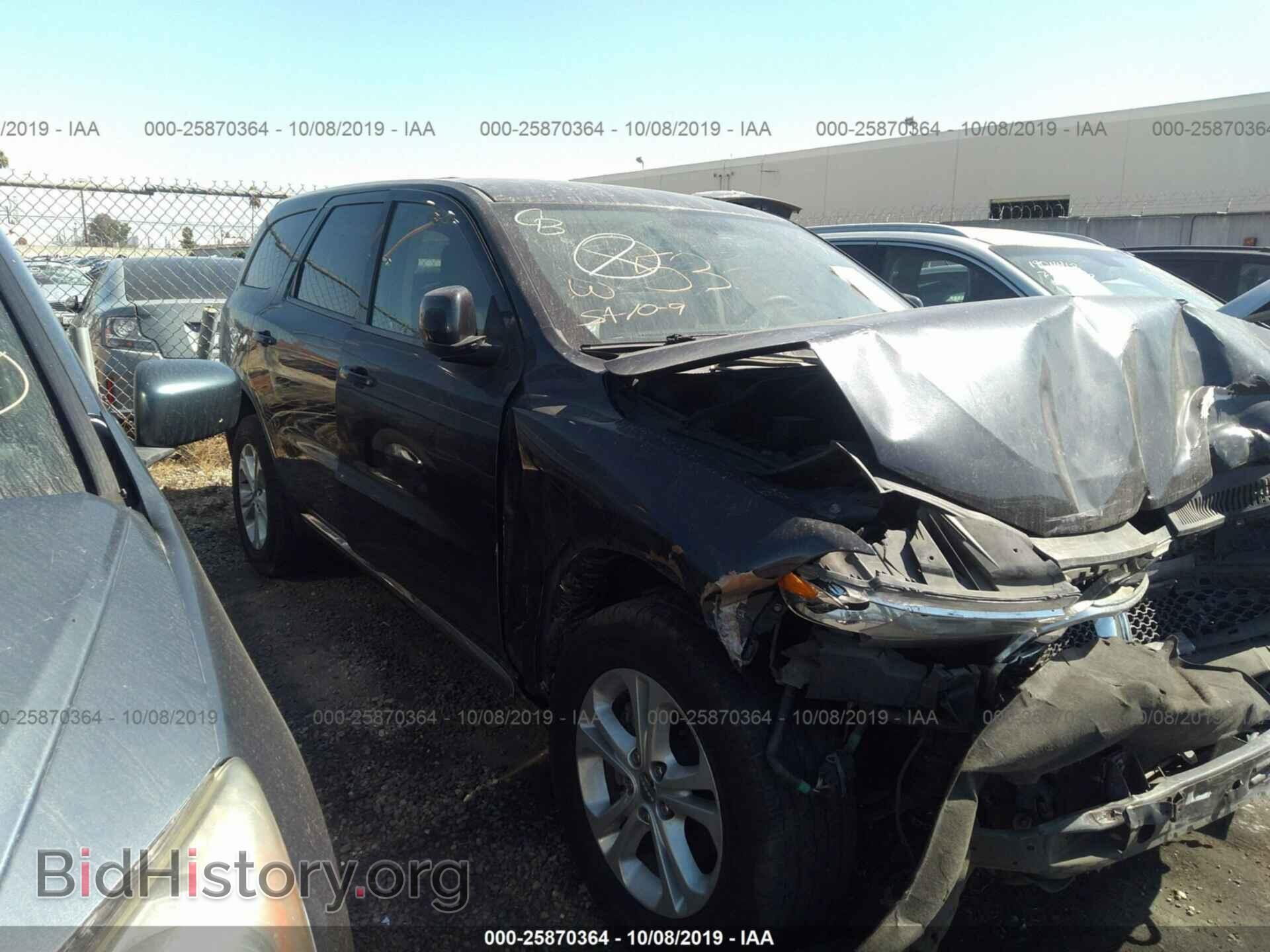 Фотография 1C4RDHAG4CC261589 - DODGE DURANGO 2012
