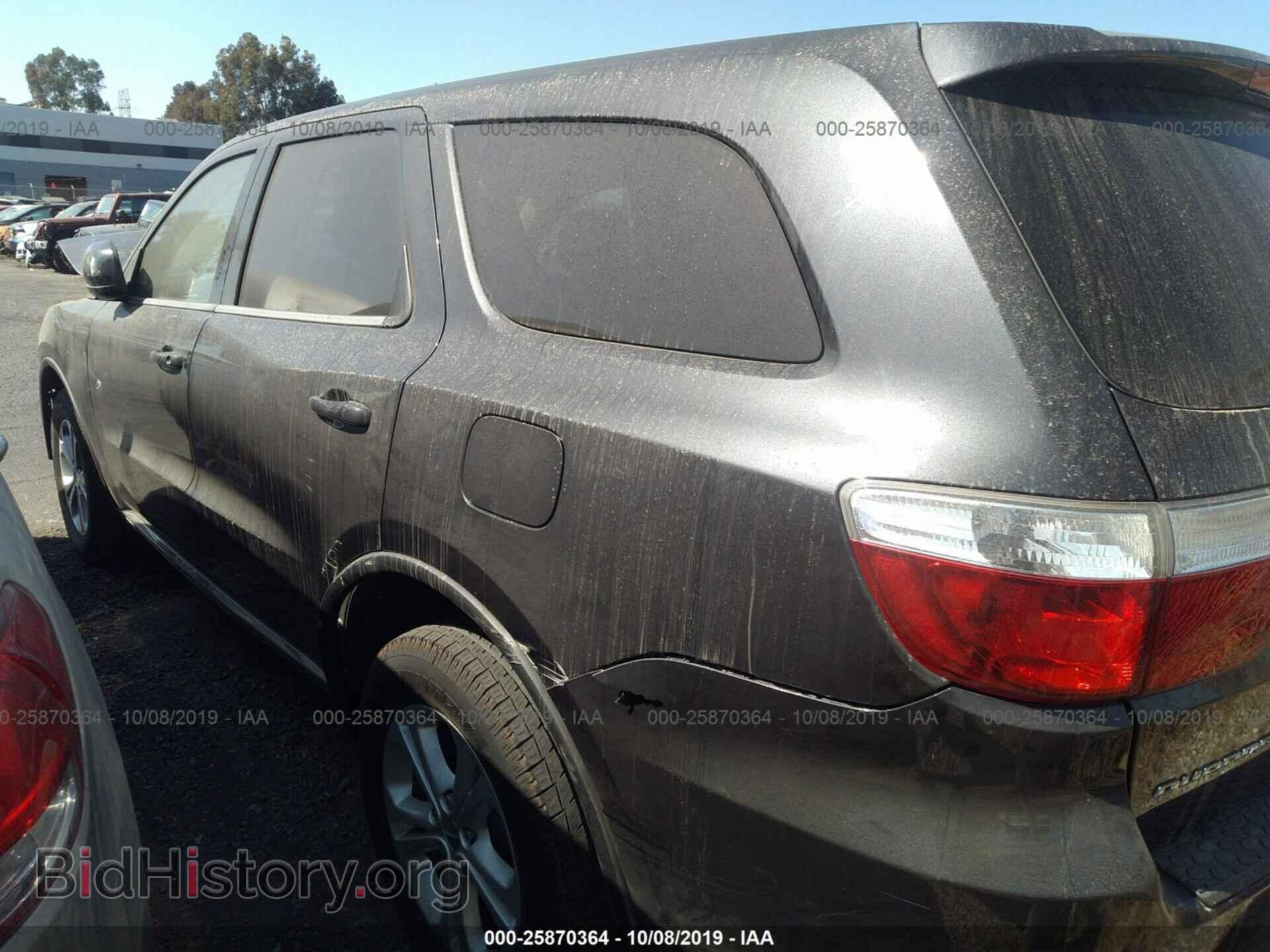 2012 DODGE DURANGO - VIN: 1C4RDHAG4CC261589 - Фото 3