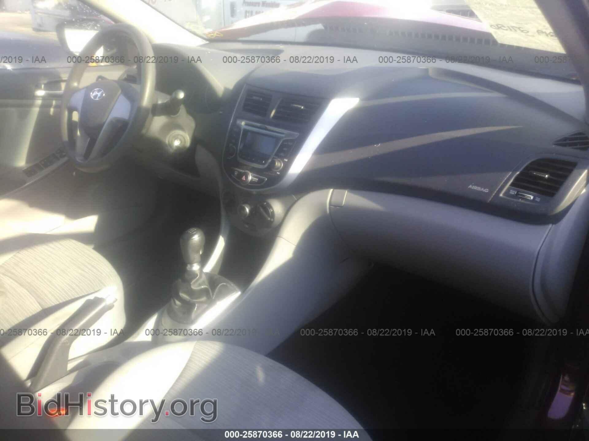 2016 HYUNDAI ACCENT - VIN: KMHCT4AE8GU138972 - Фото 5