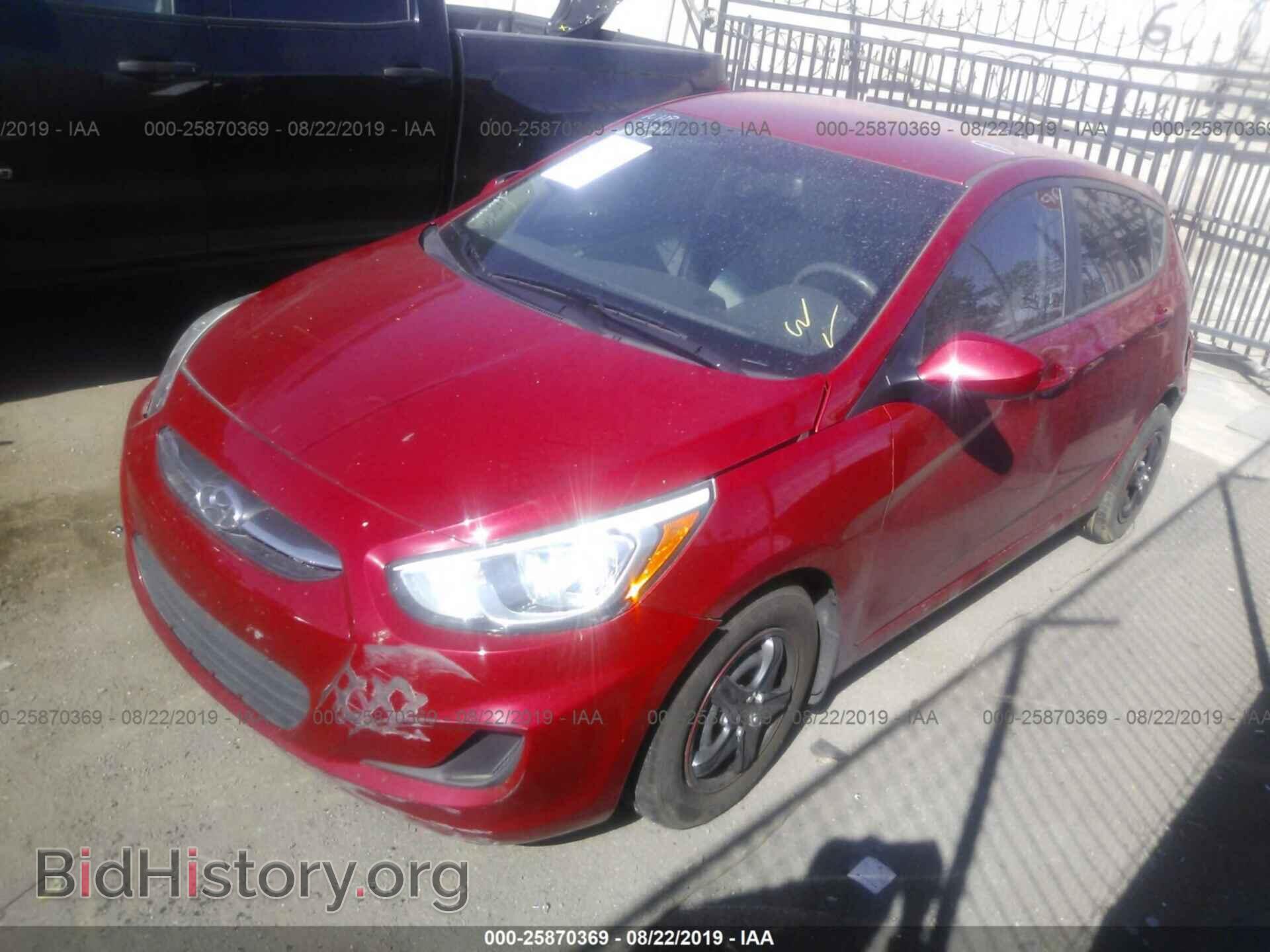2015 HYUNDAI ACCENT - VIN: KMHCT5AE5FU222333 - Фото 2