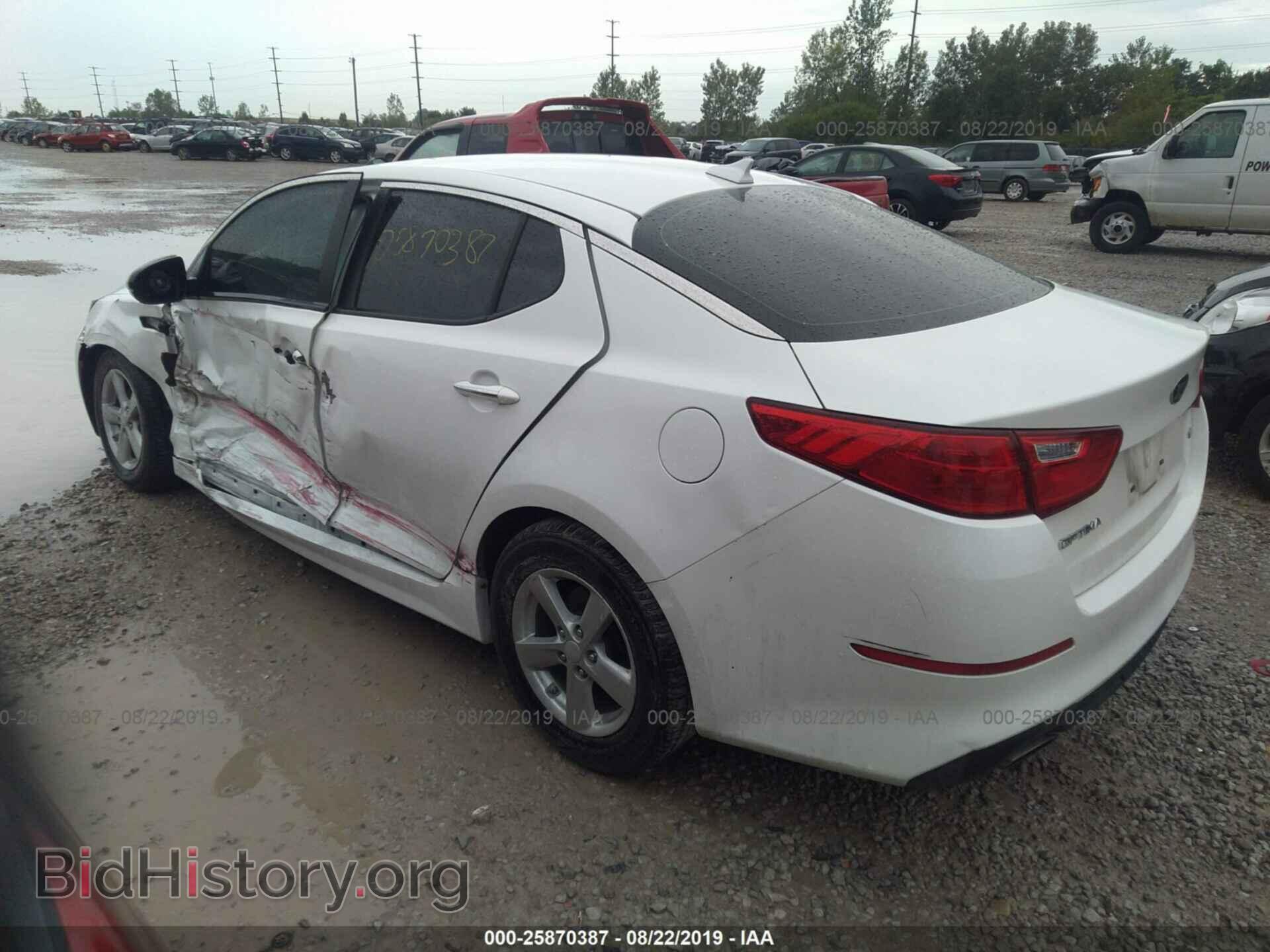 2015 KIA OPTIMA - VIN: KNAGM4A70F5648968 - Photo 3