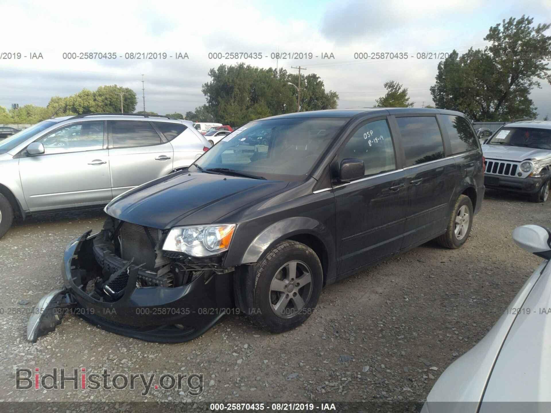 2012 DODGE GRAND CARAVAN - VIN: 2C4RDGDG2CR206202 - Фото 2