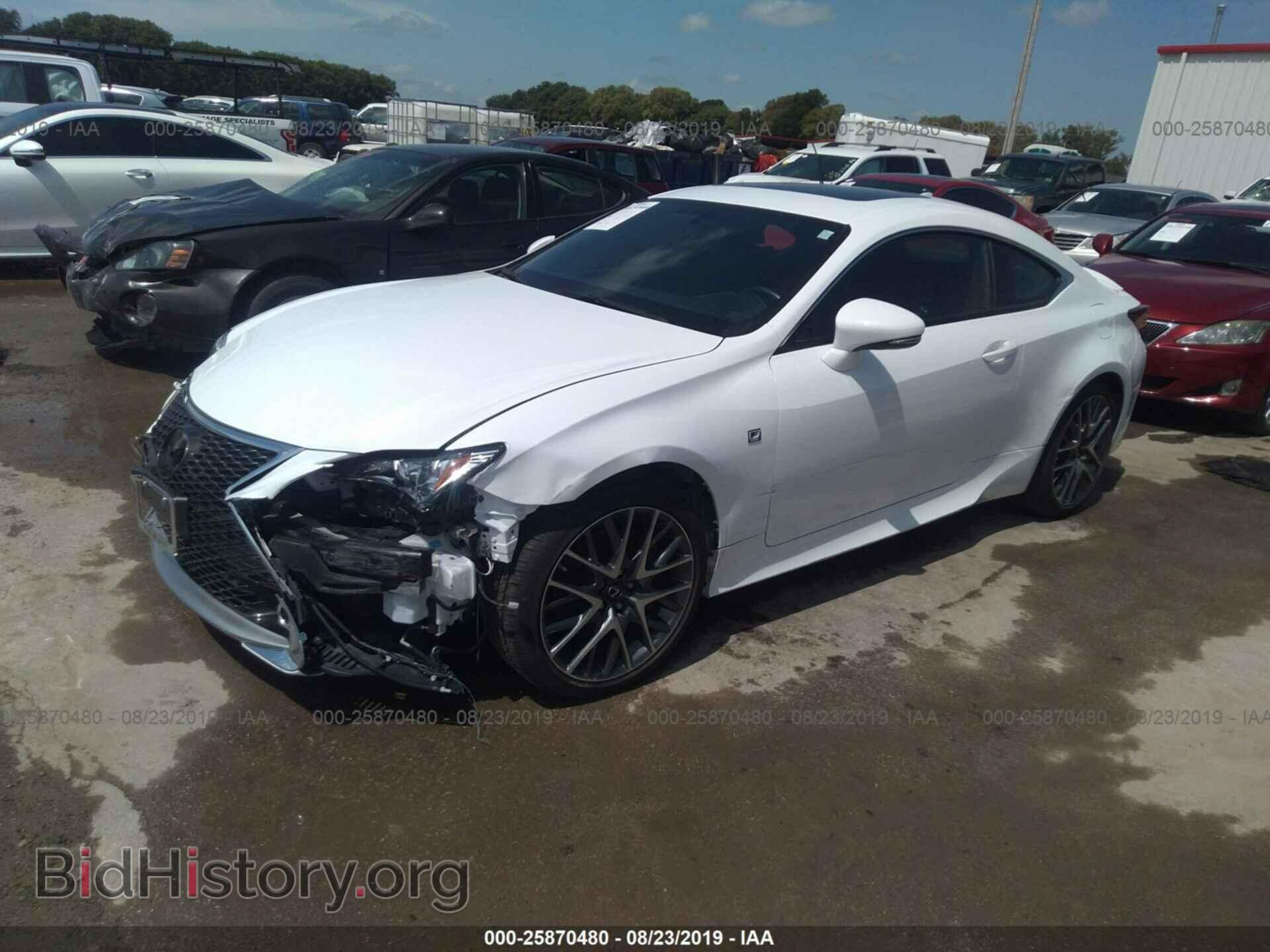 2017 LEXUS RC - VIN: JTHSE5BC4H5007884 - Фото 2