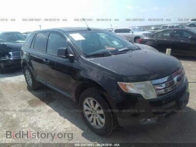 2007 Ford EDGE SEL, black — VIN 2FMDK38C27BB63586, IAAI