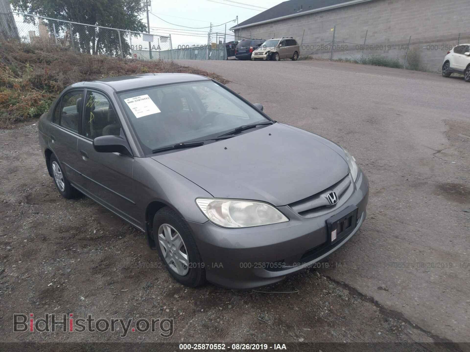 Photo 2HGES163X5H587108 - HONDA CIVIC 2005