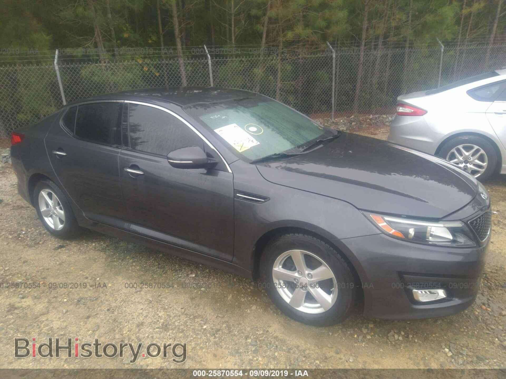 2015 KIA OPTIMA - VIN: KNAGM4A71F5631953 - Photo 5