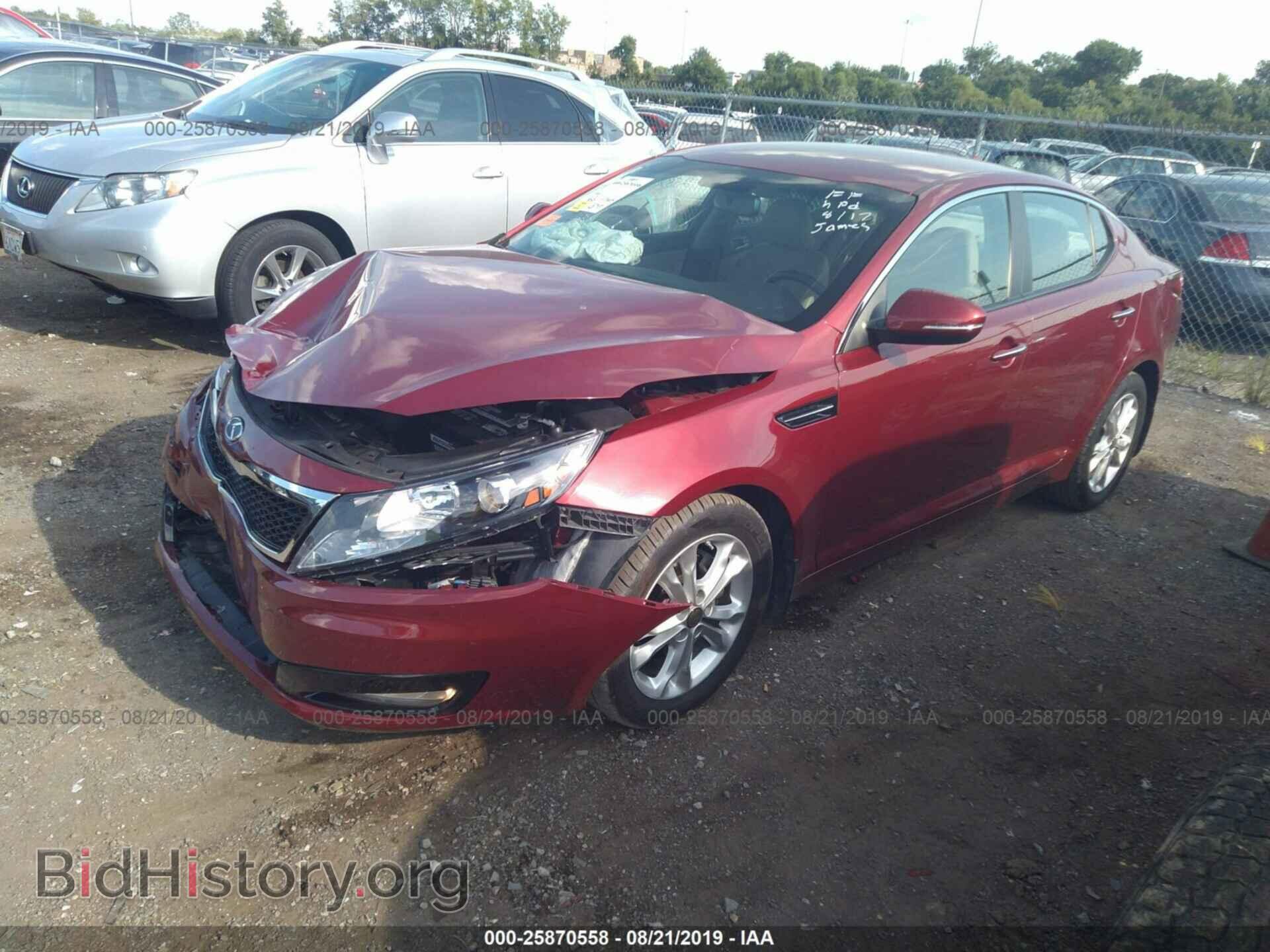 2013 KIA OPTIMA - VIN: 5XXGN4A72DG231201 - Фото 2