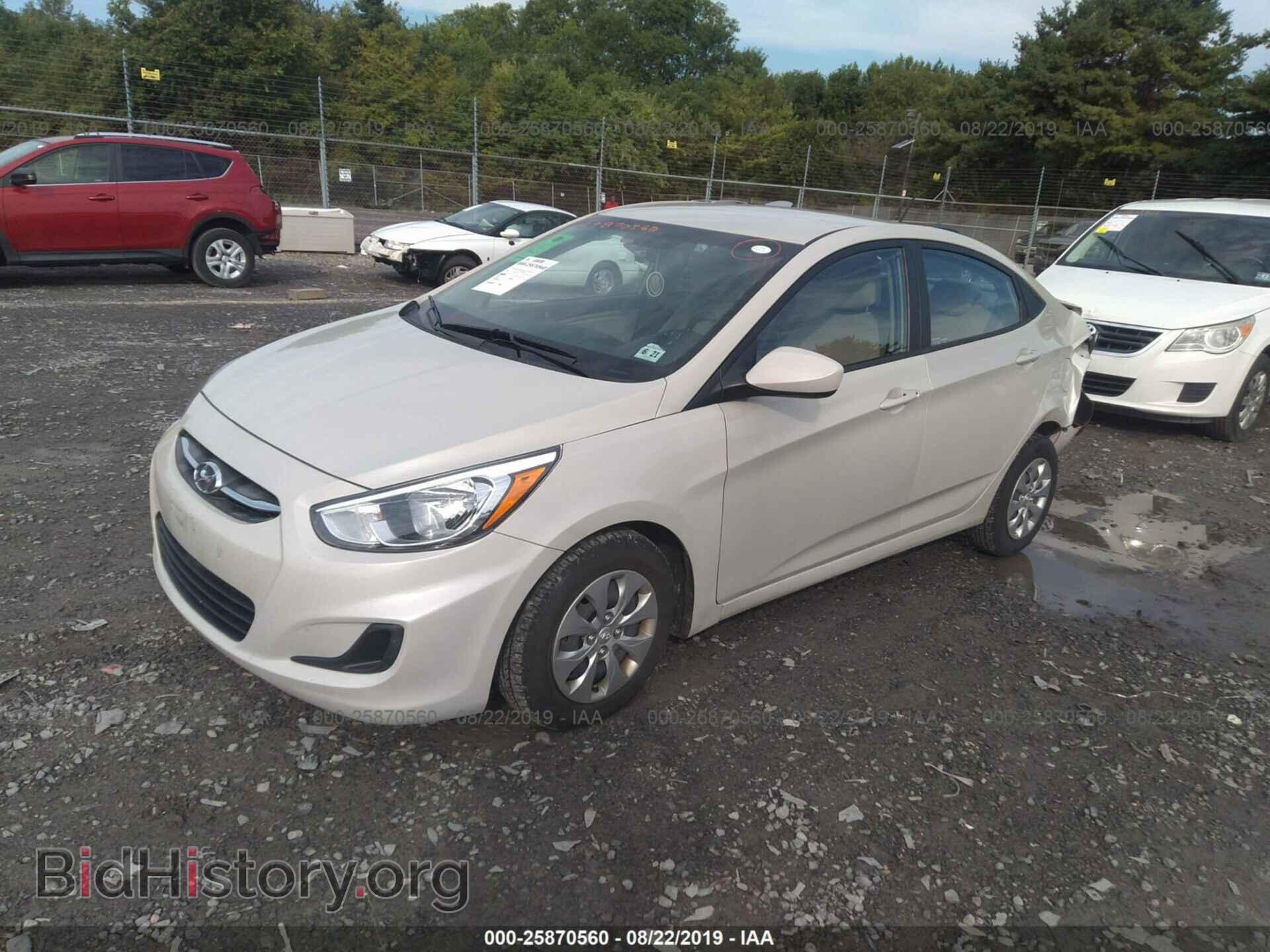 2016 HYUNDAI ACCENT - VIN: KMHCT4AE7GU107549 - Фото 2