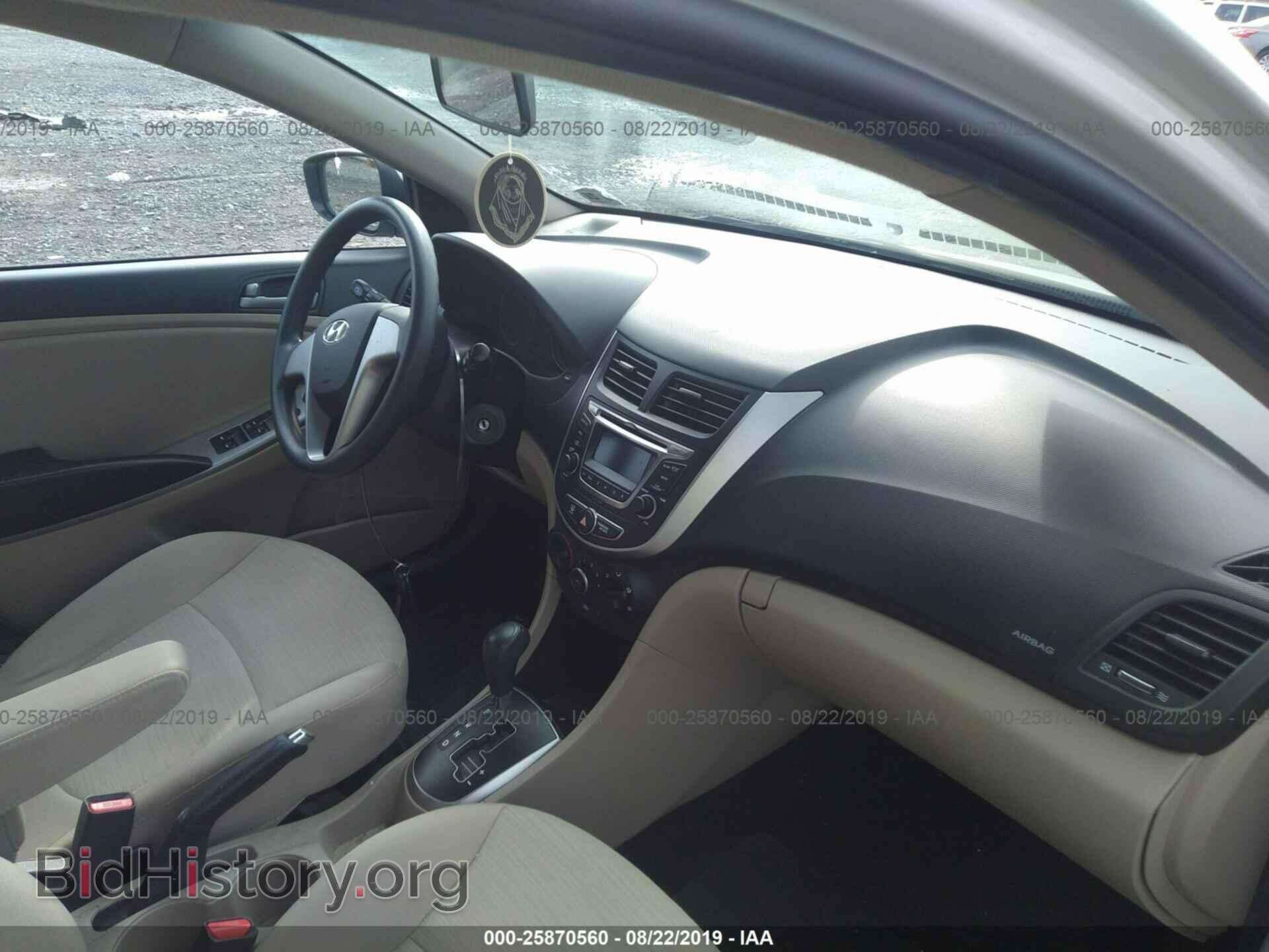 2016 HYUNDAI ACCENT - VIN: KMHCT4AE7GU107549 - Фото 5