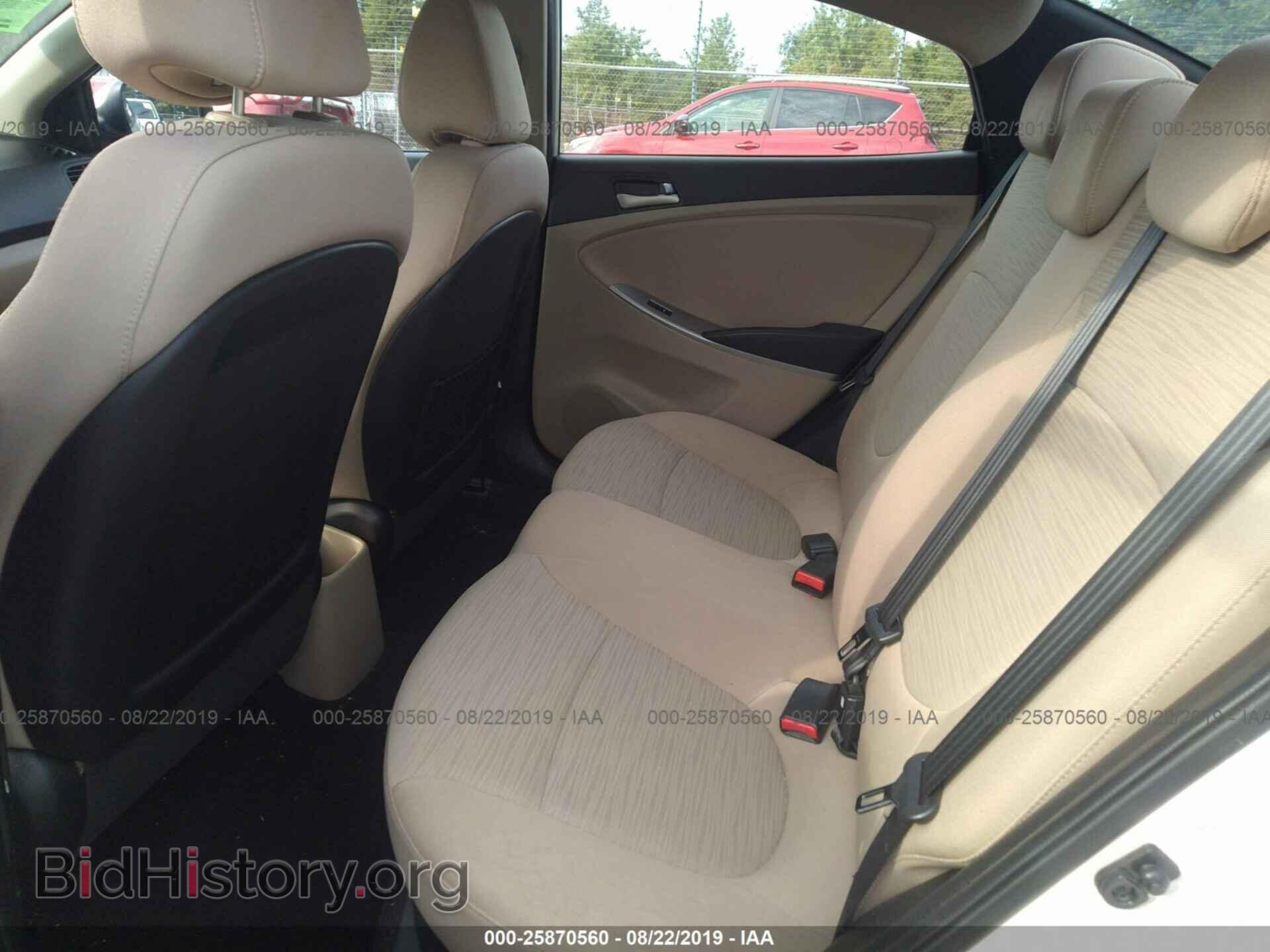 2016 HYUNDAI ACCENT - VIN: KMHCT4AE7GU107549 - Фото 8