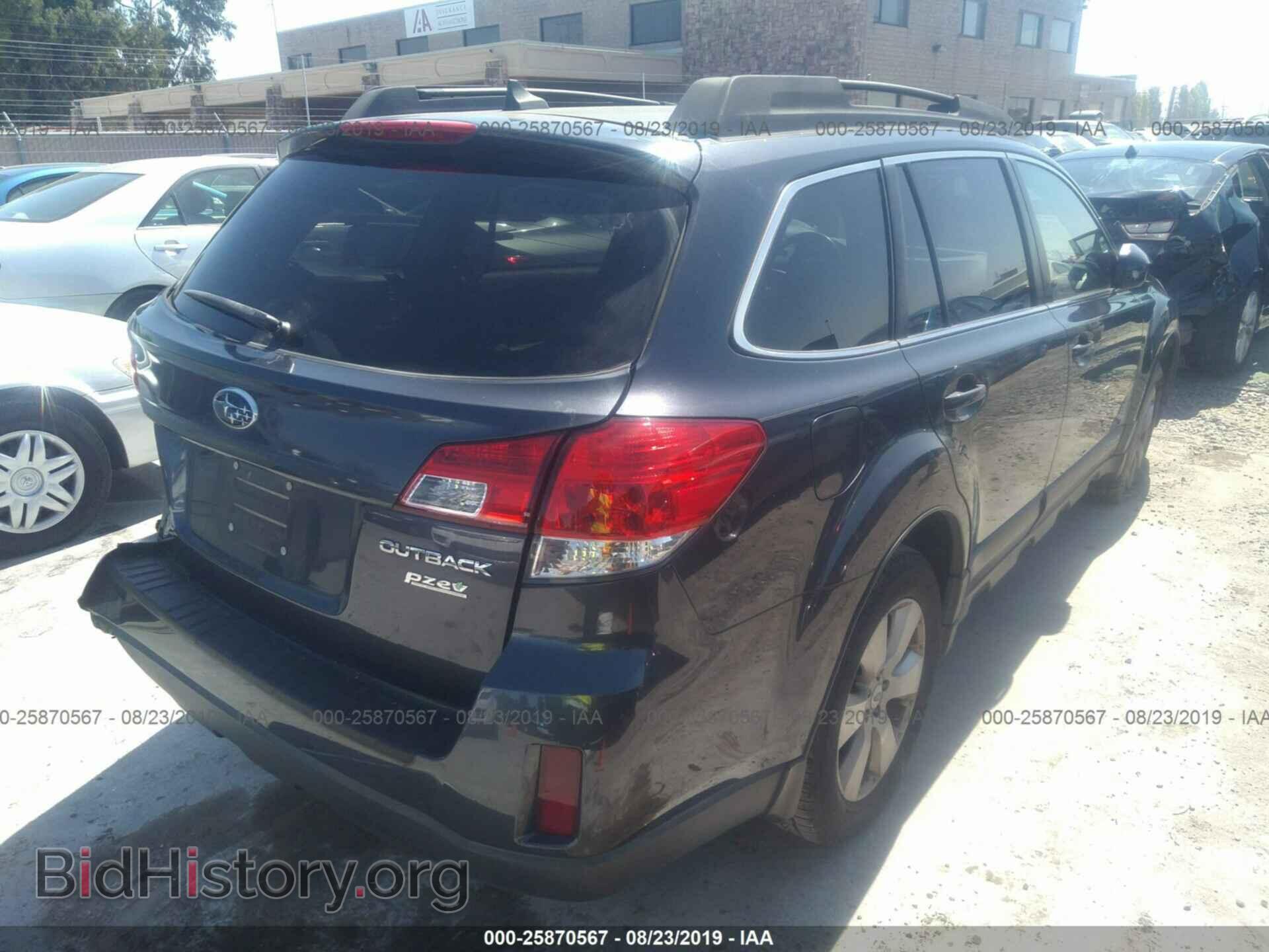 2012 SUBARU OUTBACK - VIN: 4S4BRBKC9C3223234 - Фото 4