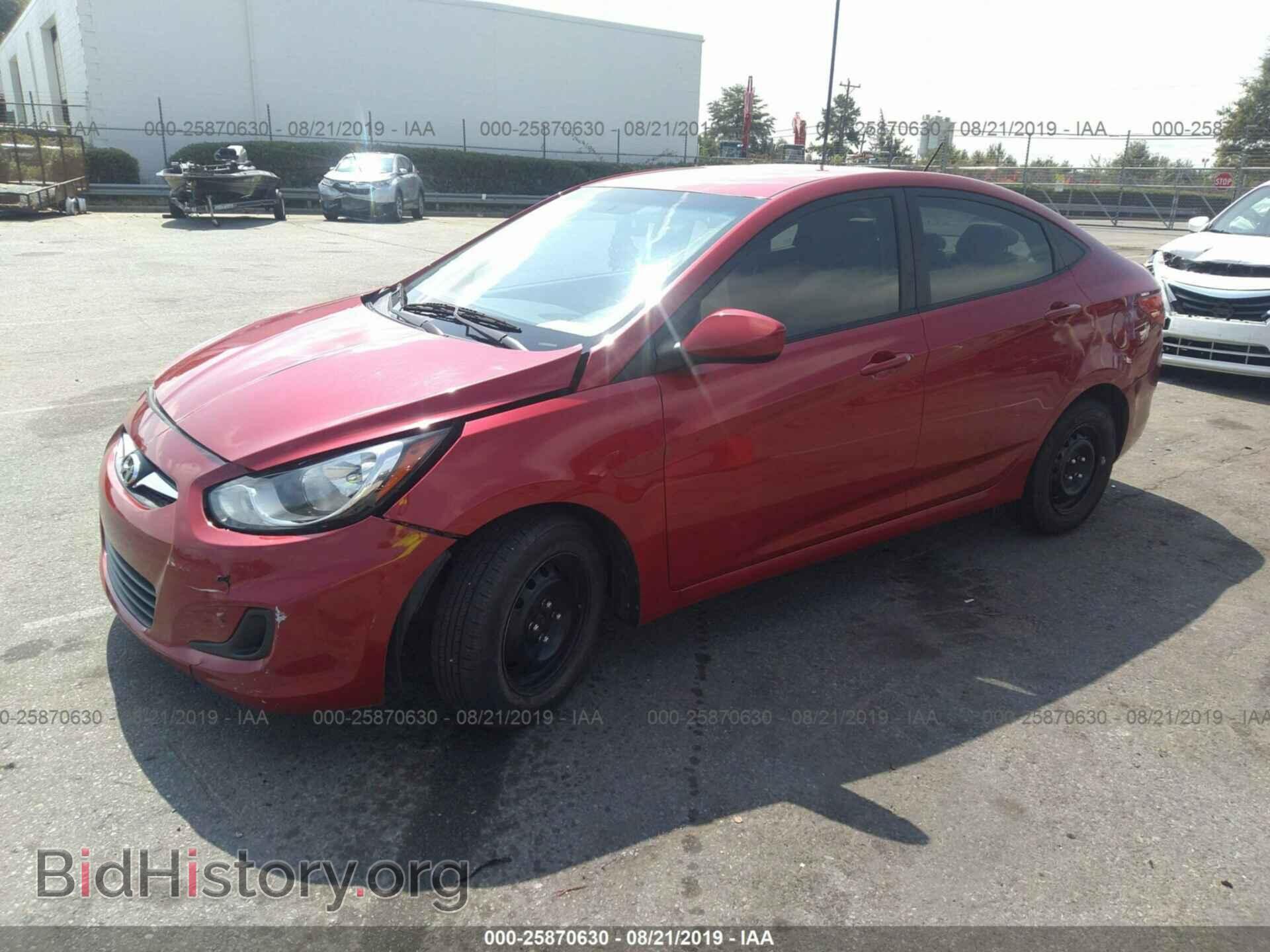 2013 HYUNDAI ACCENT - VIN: KMHCT4AEXDU462503 - Фото 2