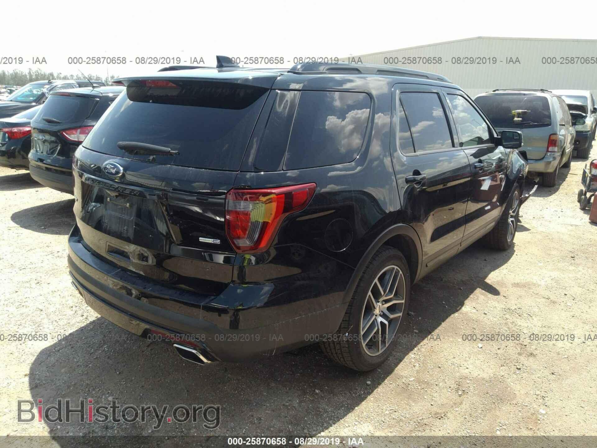 2017 FORD EXPLORER - VIN: 1FM5K8GT9HGA33236 - Фото 4