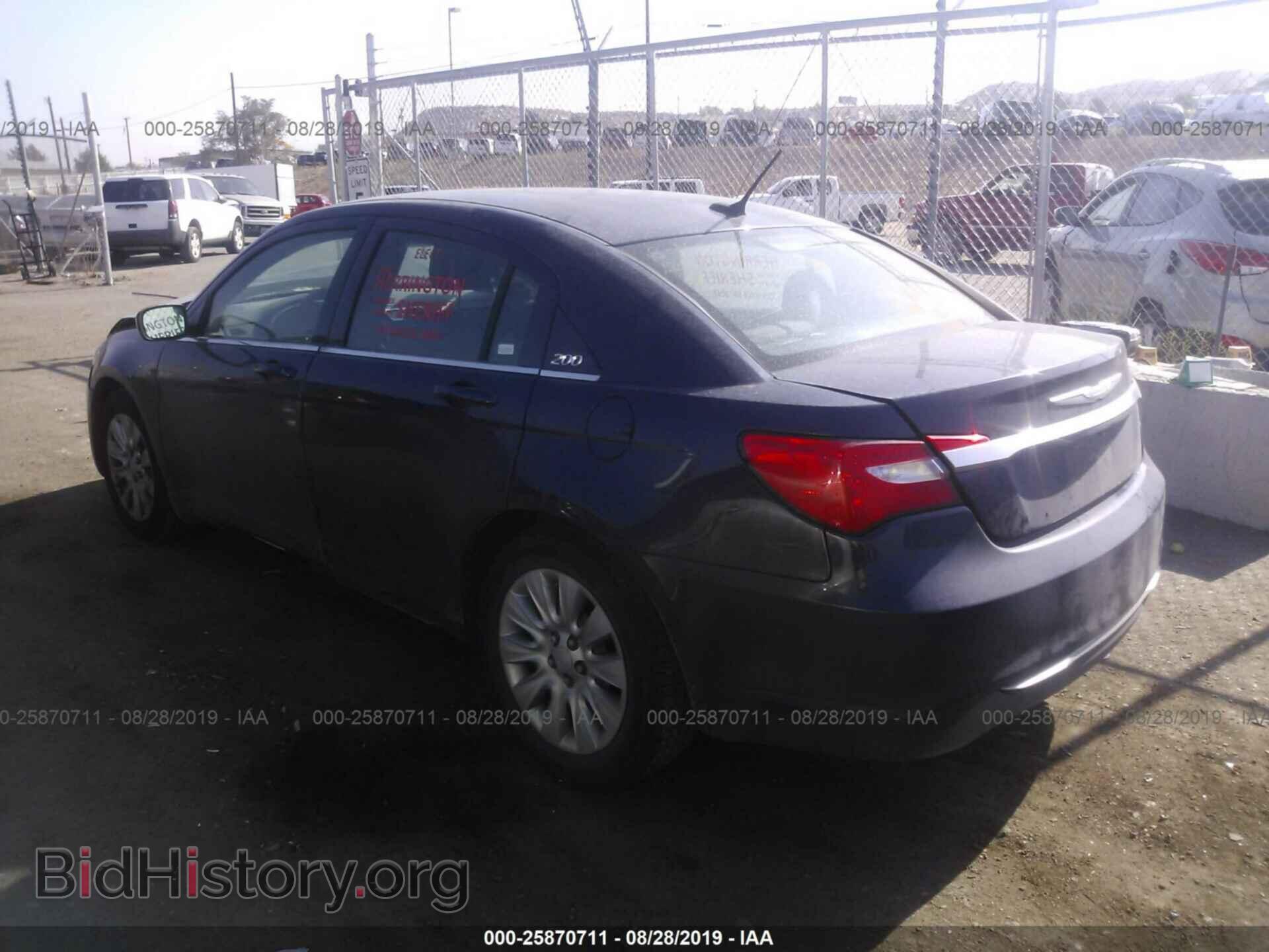 2014 CHRYSLER 200 - VIN: 1C3CCBABXEN213729 - Photo 3