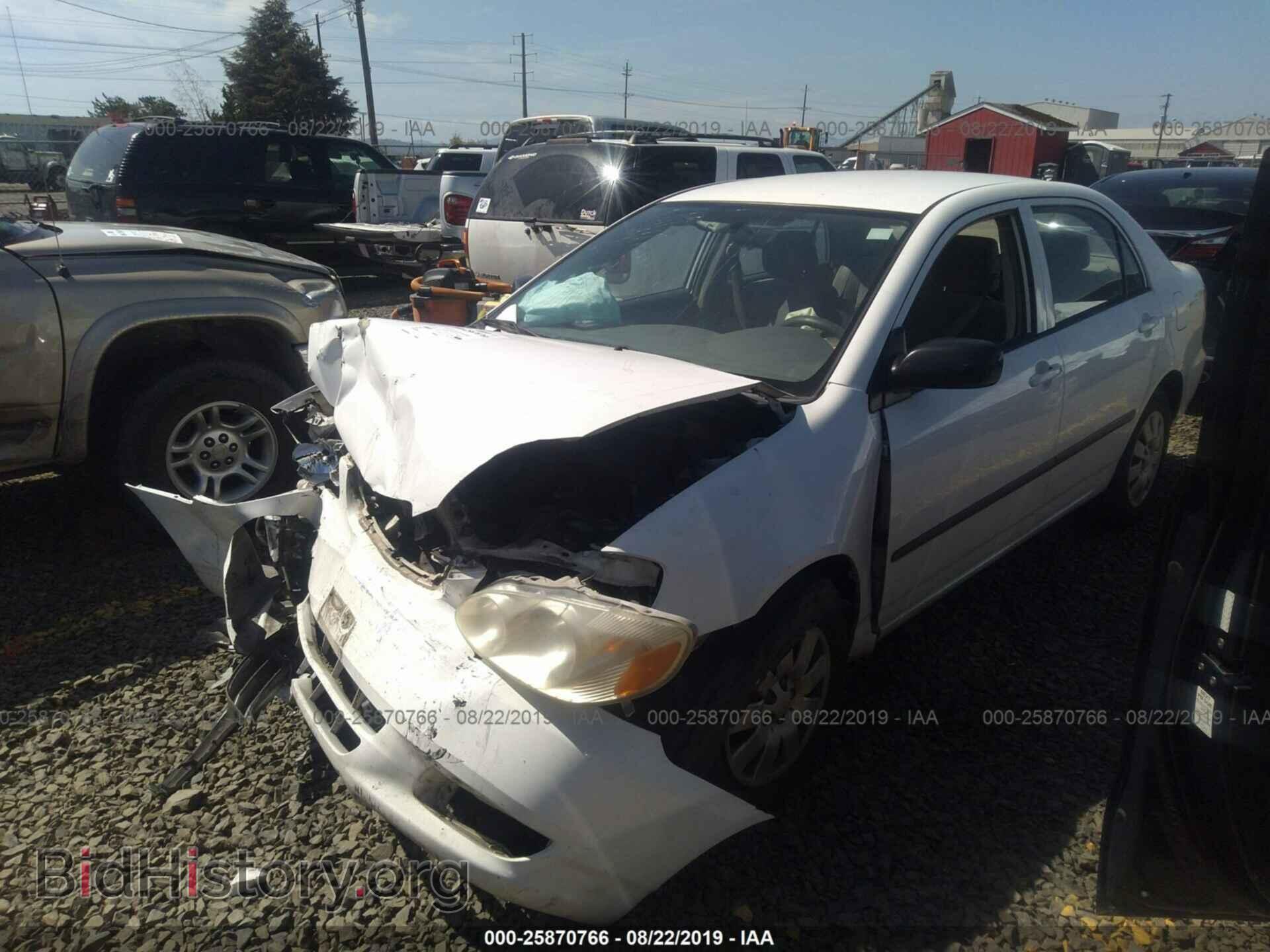 2003 TOYOTA COROLLA - VIN: JTDBR32E132009422 - Фото 2