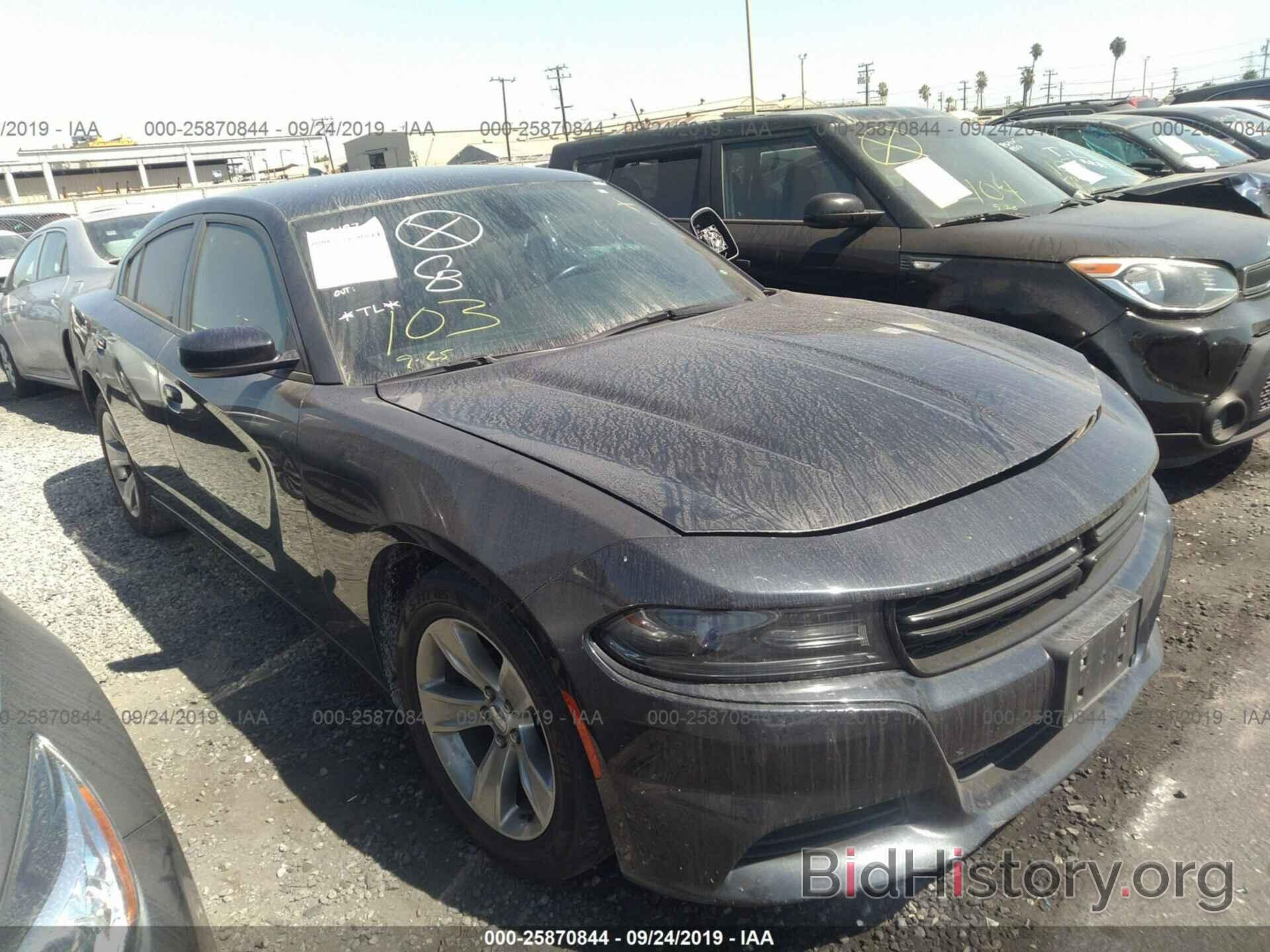 Photo 2C3CDXHG6GH332725 - DODGE CHARGER 2016