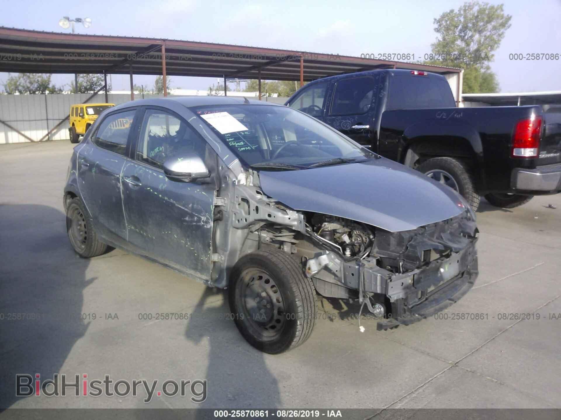 Фотография JM1DE1HZ3B0124889 - MAZDA MAZDA2 2011