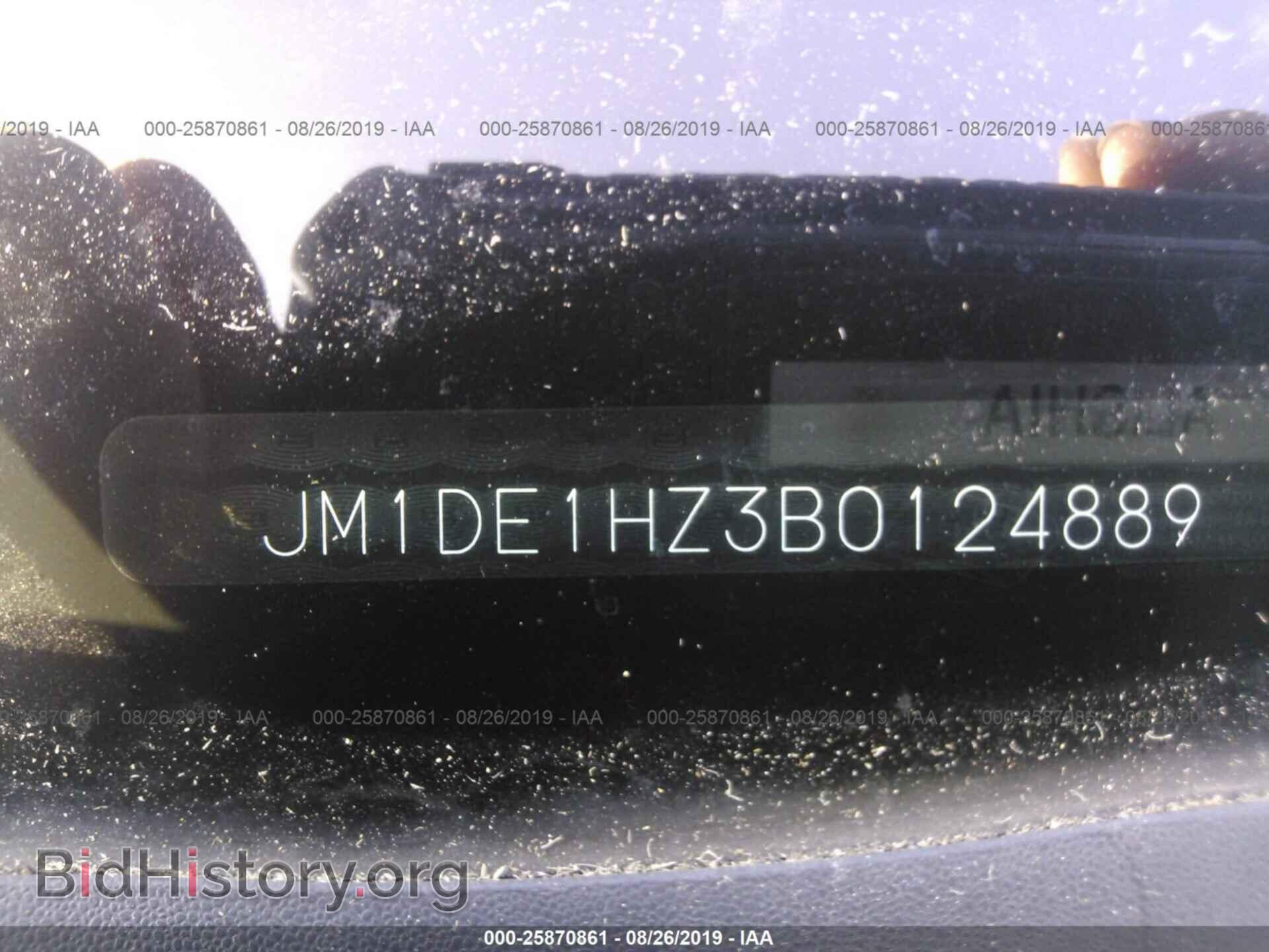 2011 MAZDA MAZDA2 - VIN: JM1DE1HZ3B0124889 - Фото 9