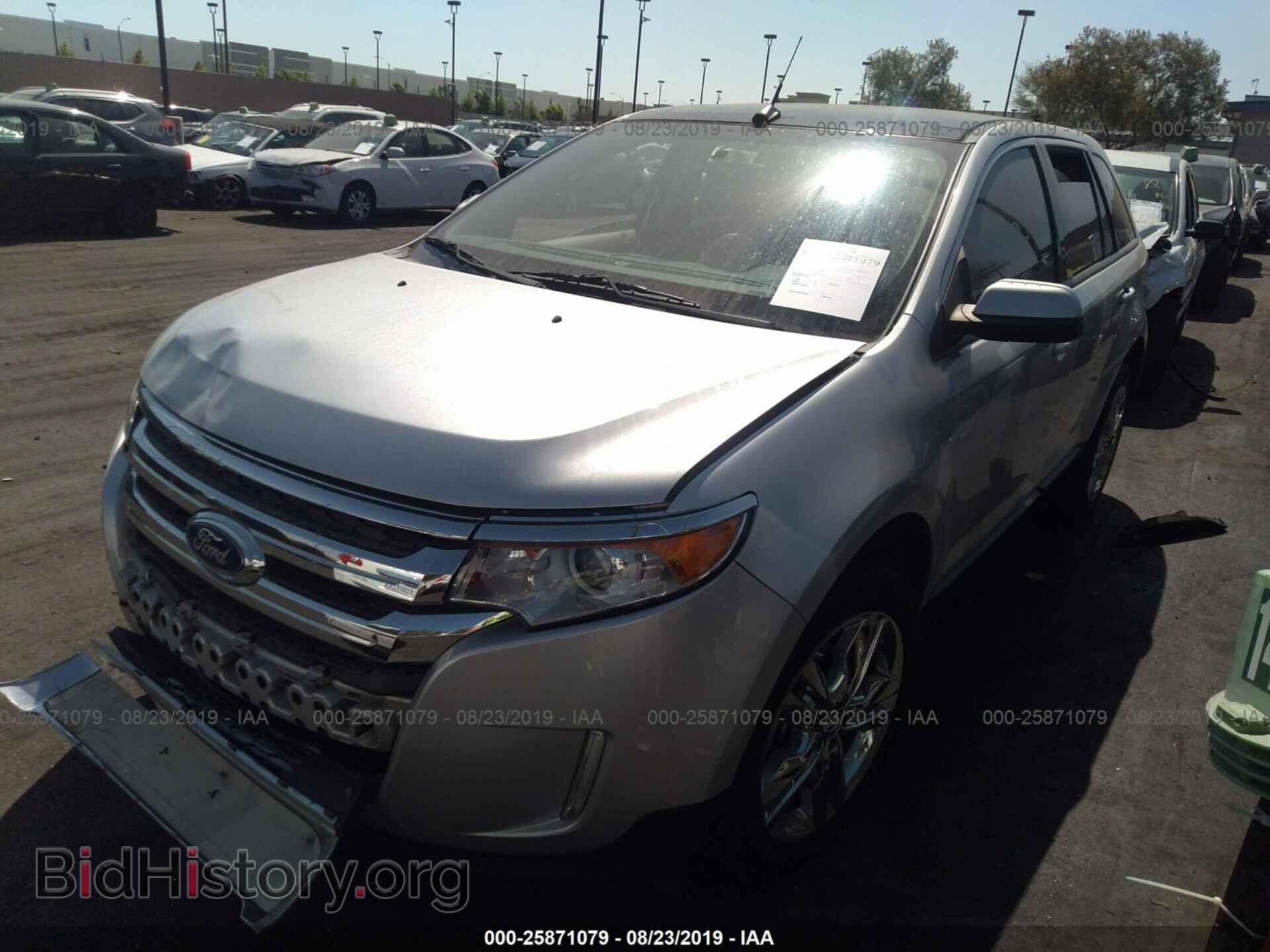 2014 FORD EDGE - VIN: 2FMDK3JCXEBB66307 - Фото 2