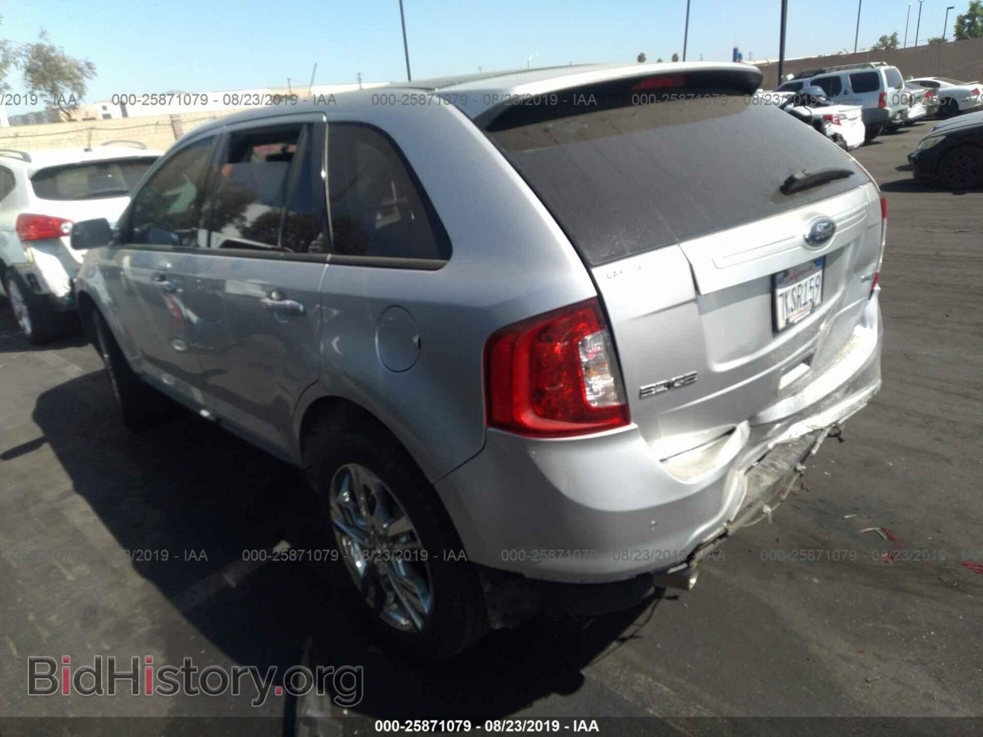 2014 FORD EDGE - VIN: 2FMDK3JCXEBB66307 - Фото 3