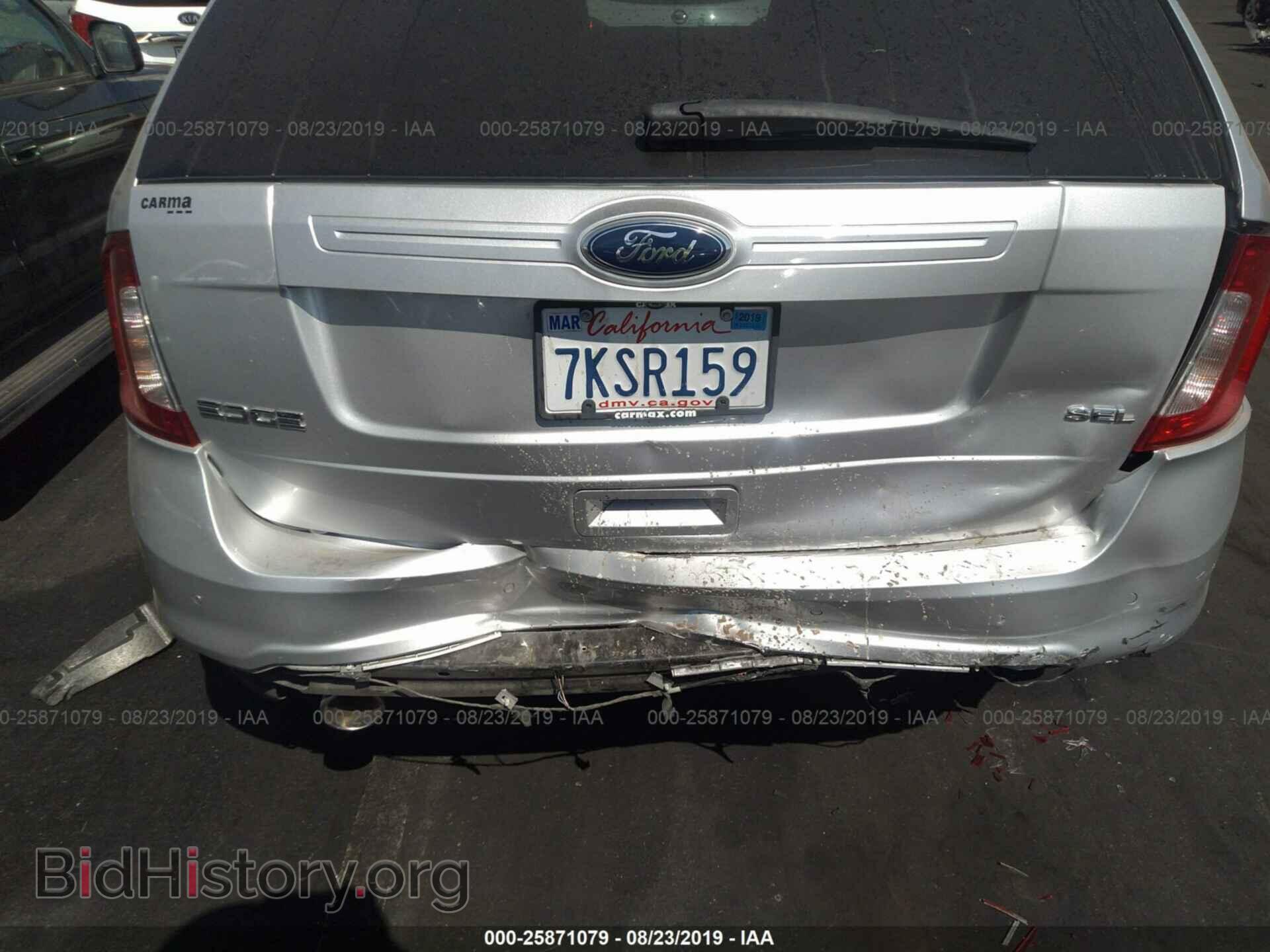 2014 FORD EDGE - VIN: 2FMDK3JCXEBB66307 - Фото 6