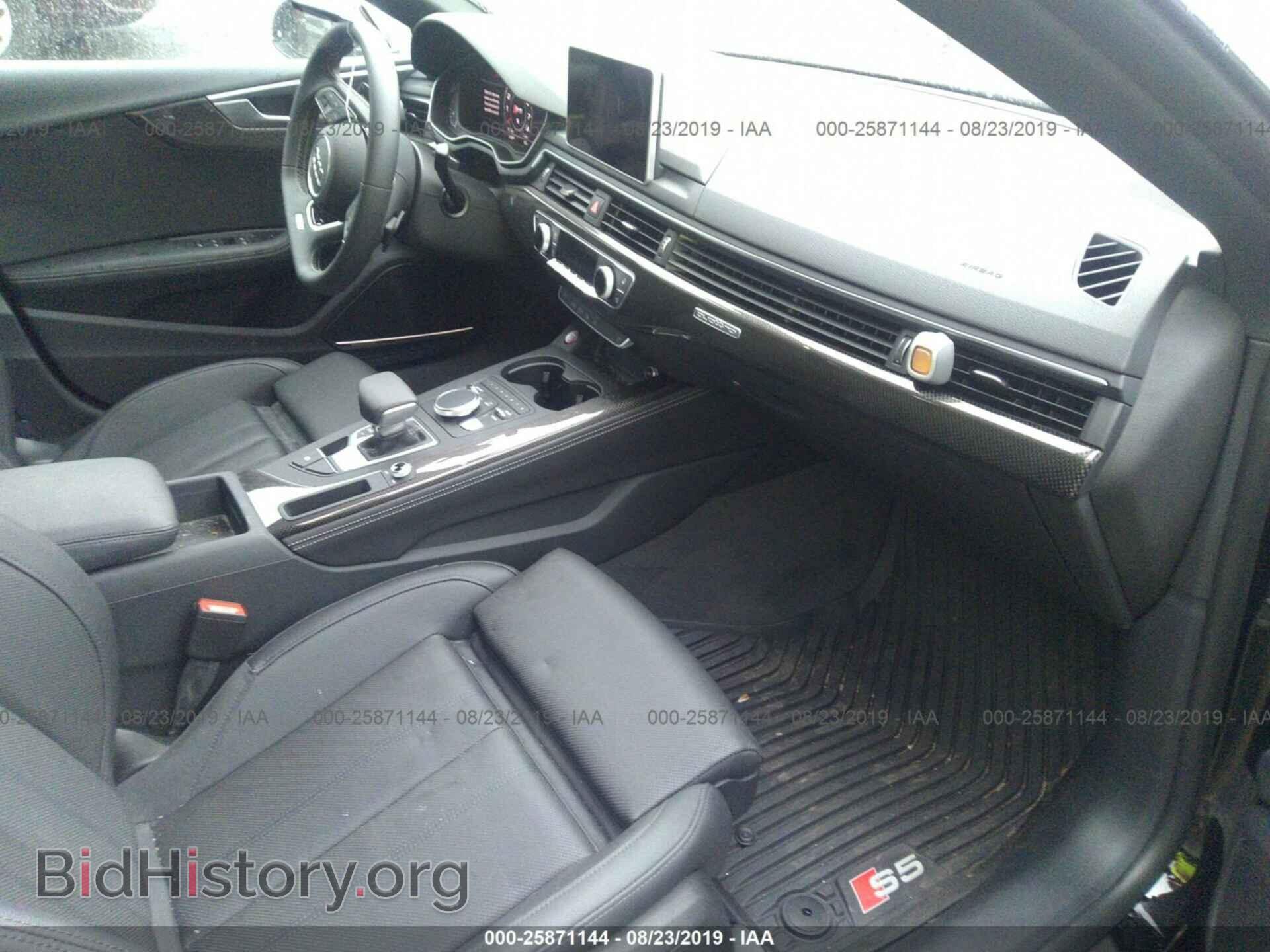 2019 AUDI S5 - VIN: WAUC4CF5XKA006145 - Photo 5