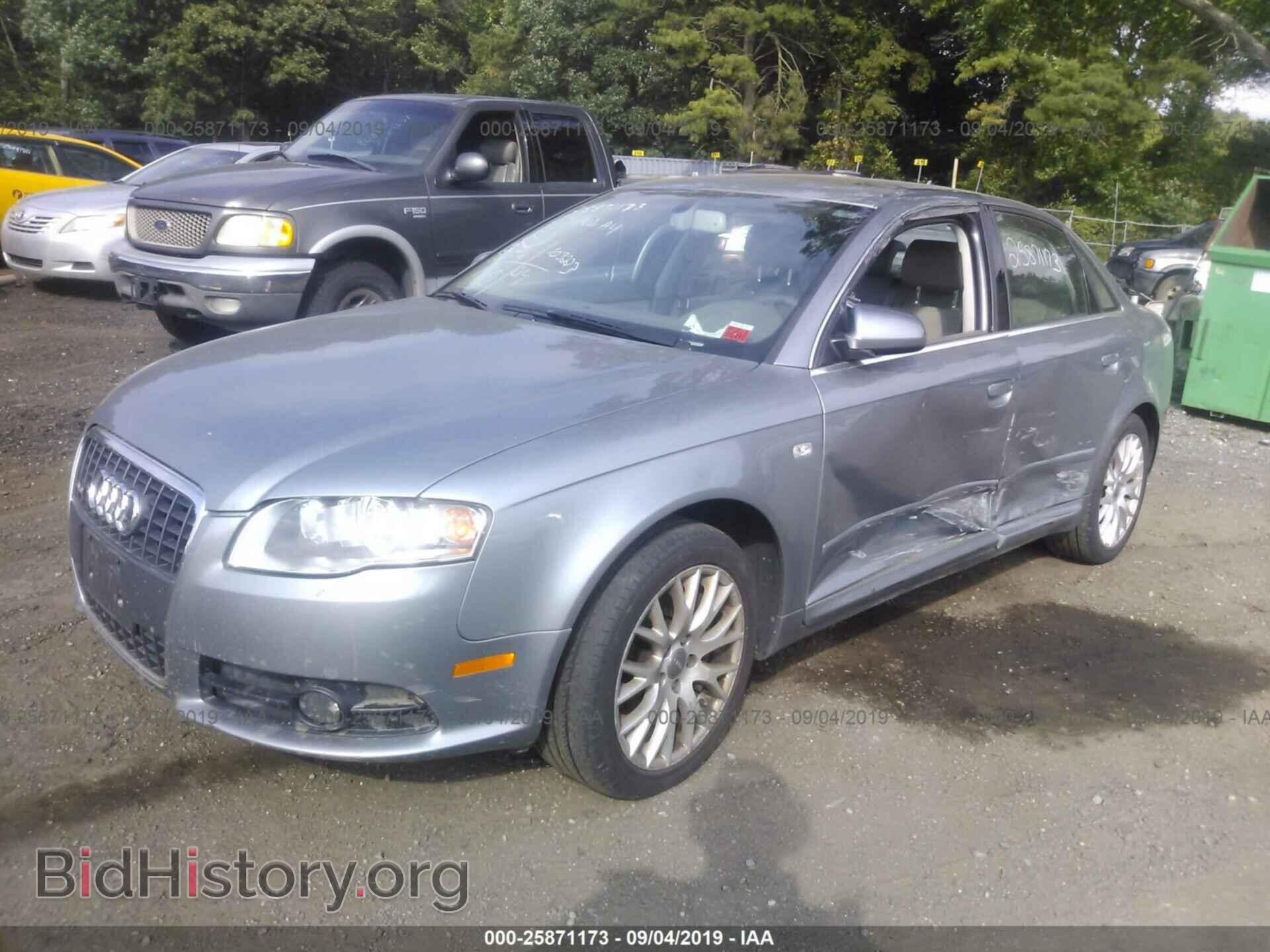 2008 AUDI A4 - VIN: WAUDF78E98A168537 - Фото 2