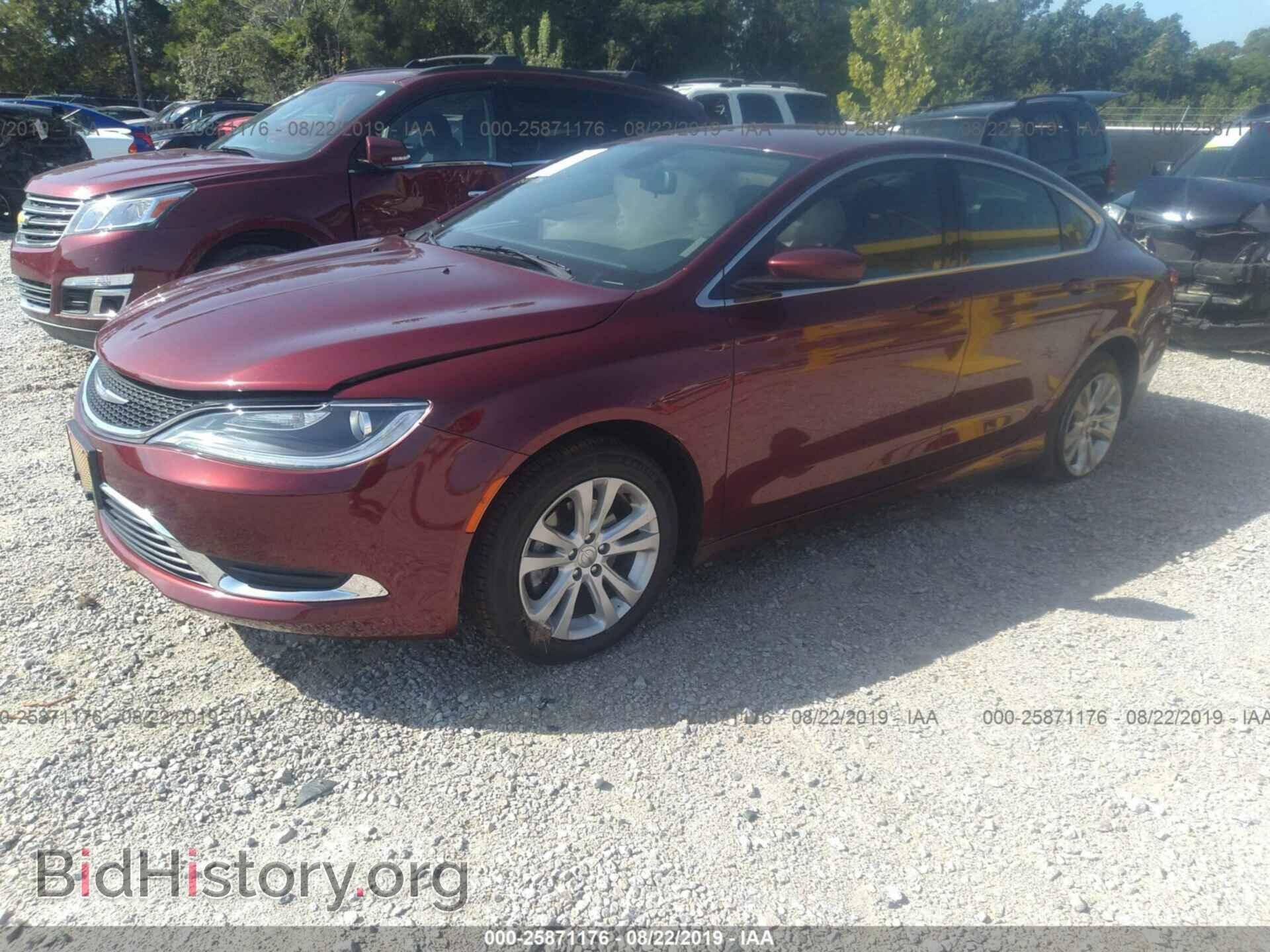 2016 CHRYSLER 200 - VIN: 1C3CCCABXGN105765 - Фото 2