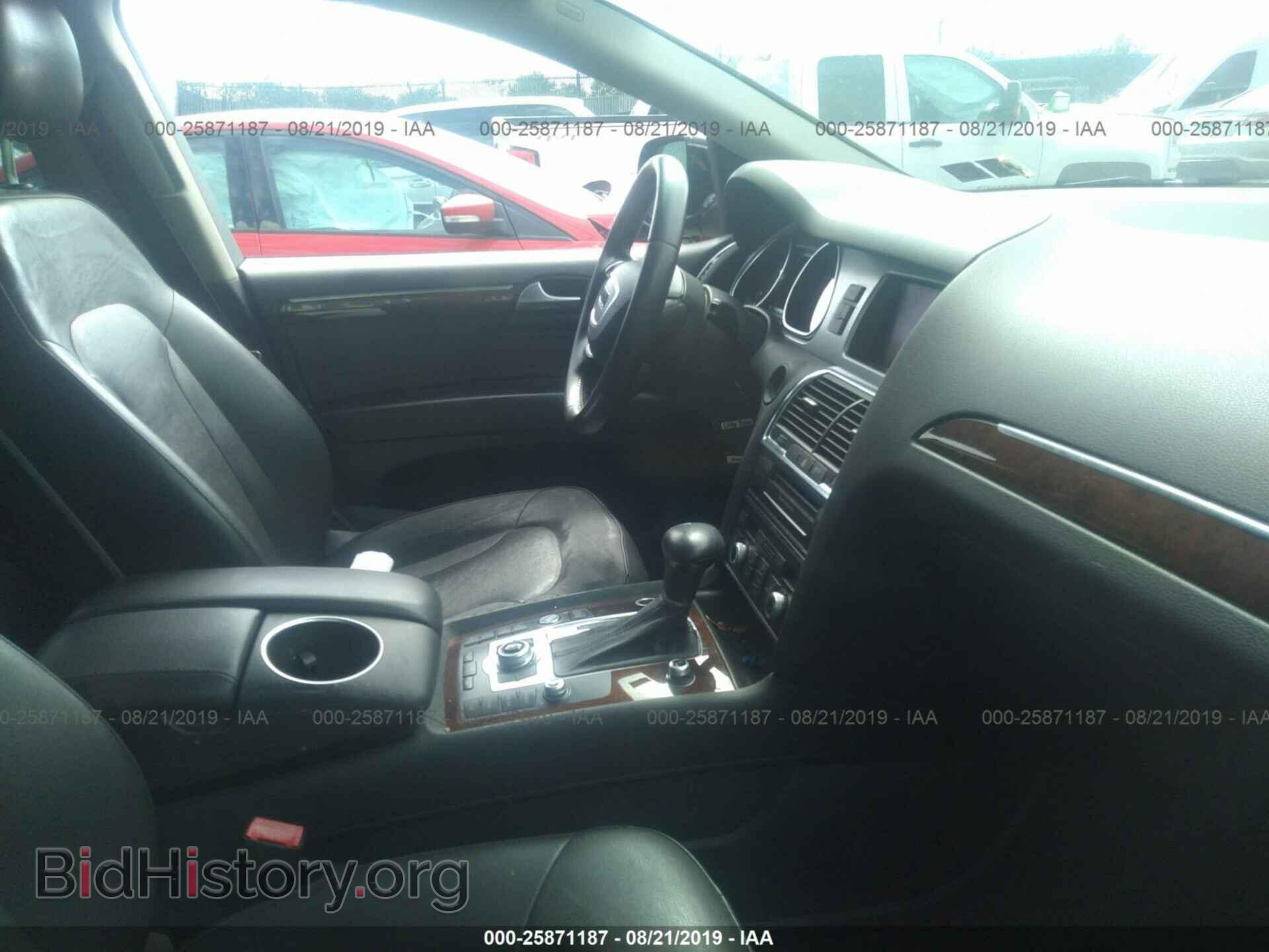 2012 AUDI Q7 - VIN: WA1DGAFE4CD008020 - Фото 5