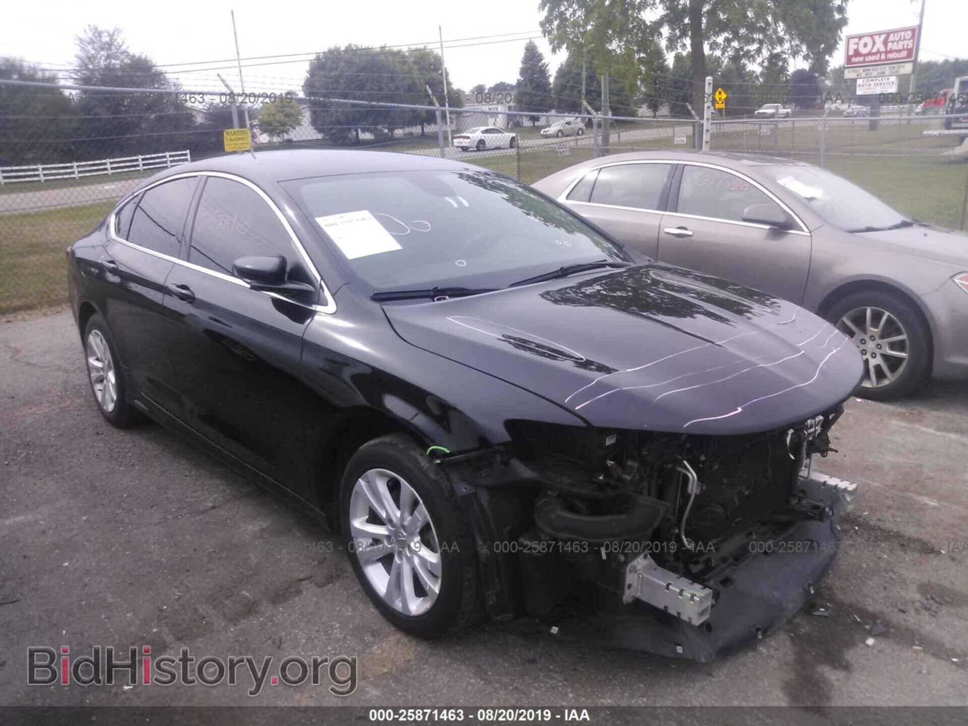 Photo 1C3CCCABXGN178425 - CHRYSLER 200 2016