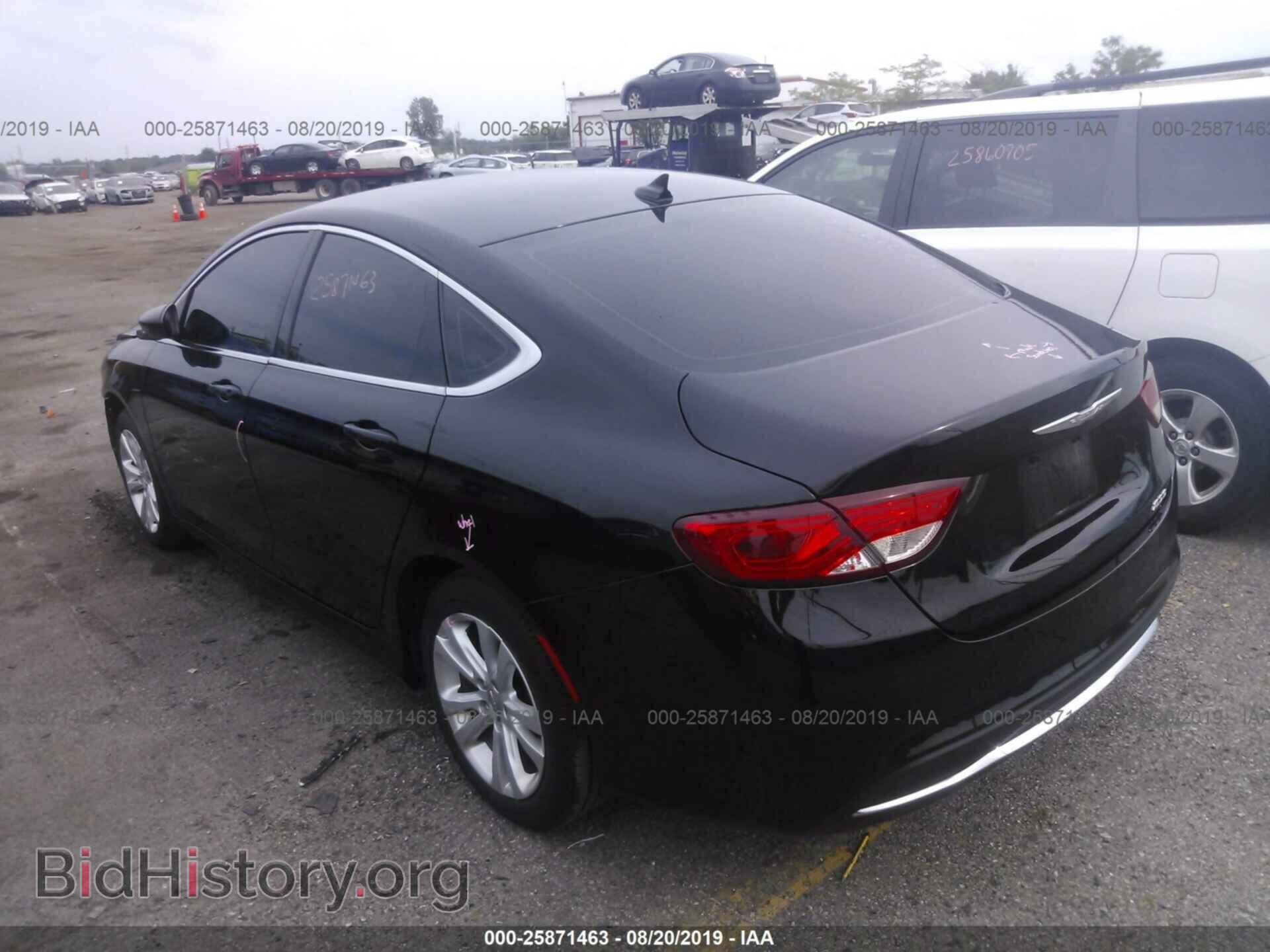 2016 CHRYSLER 200 - VIN: 1C3CCCABXGN178425 - Photo 3