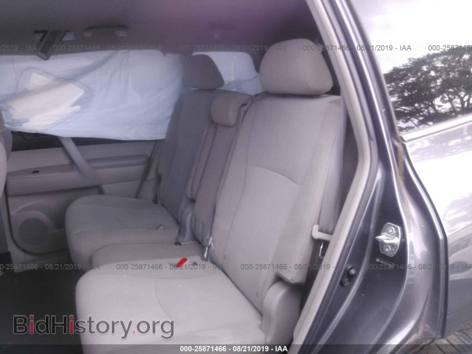 2012 TOYOTA HIGHLANDER - VIN: 5TDBK3EH2CS164144 - Фото 8