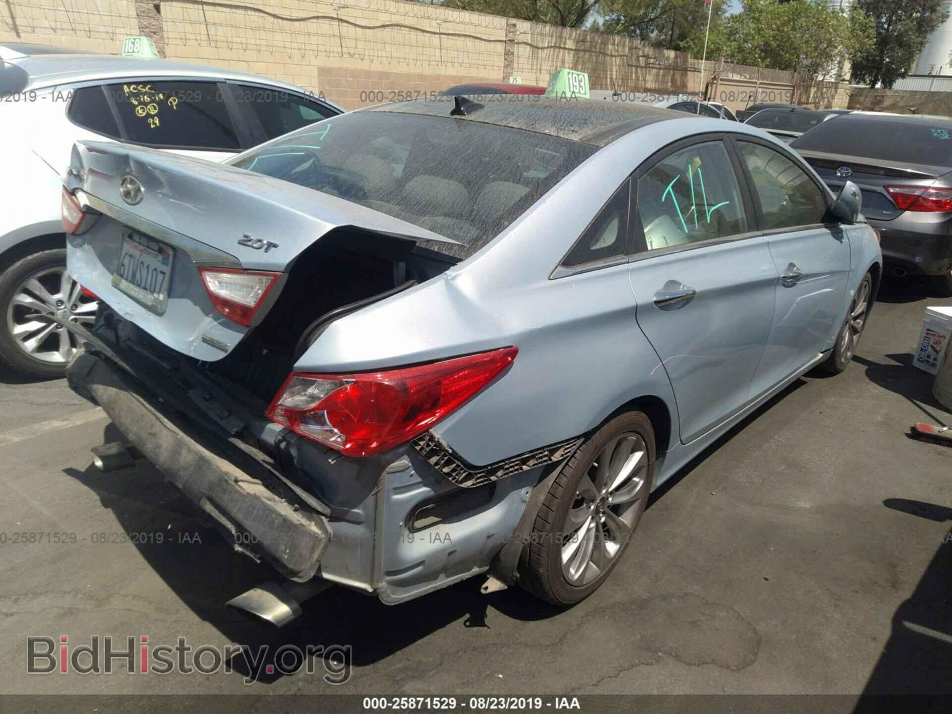 2012 HYUNDAI SONATA - VIN: 5NPEC4AB8CH382399 - Фото 4