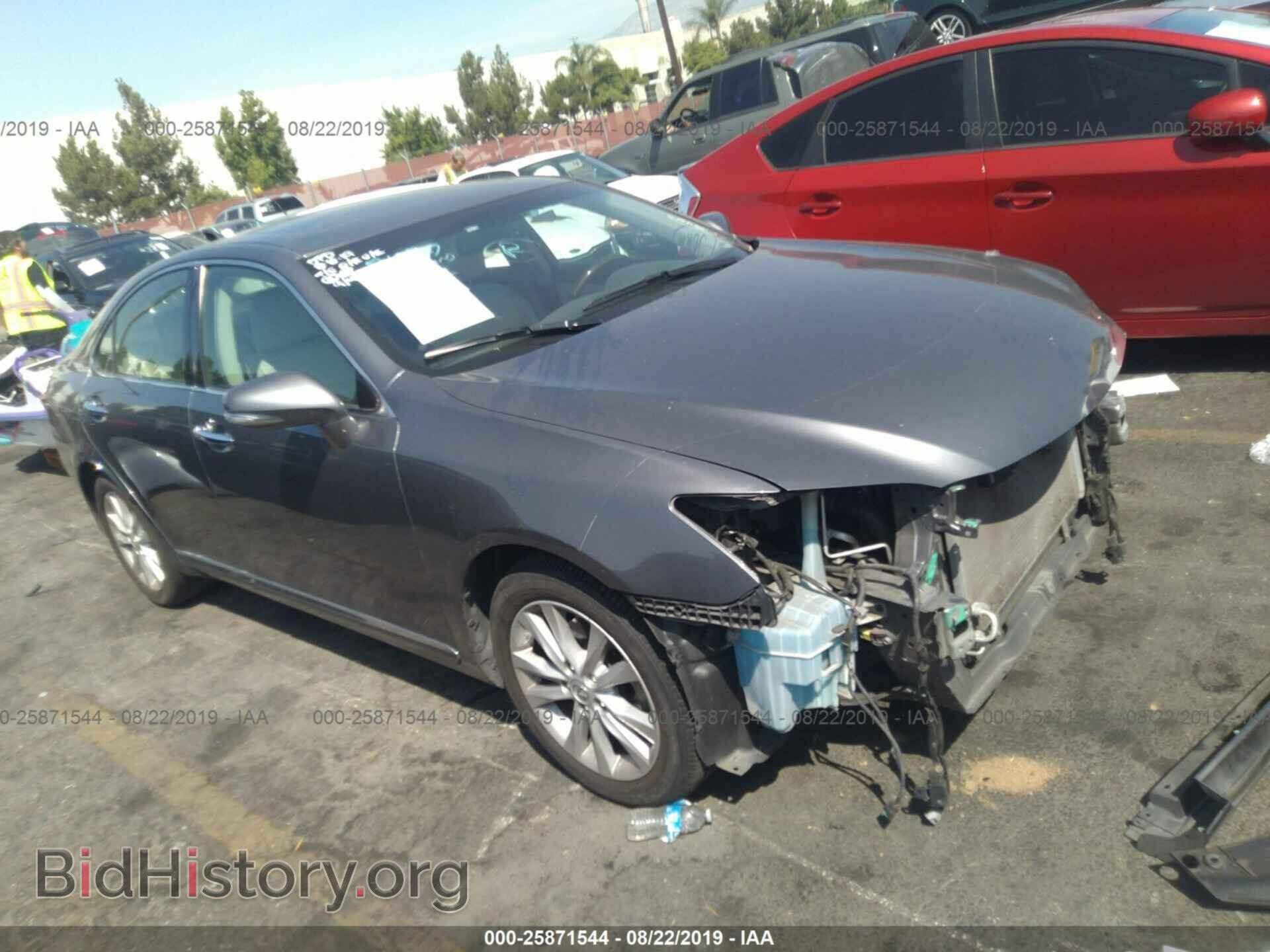 Photo JTHBK1EG5C2486942 - LEXUS ES 2012