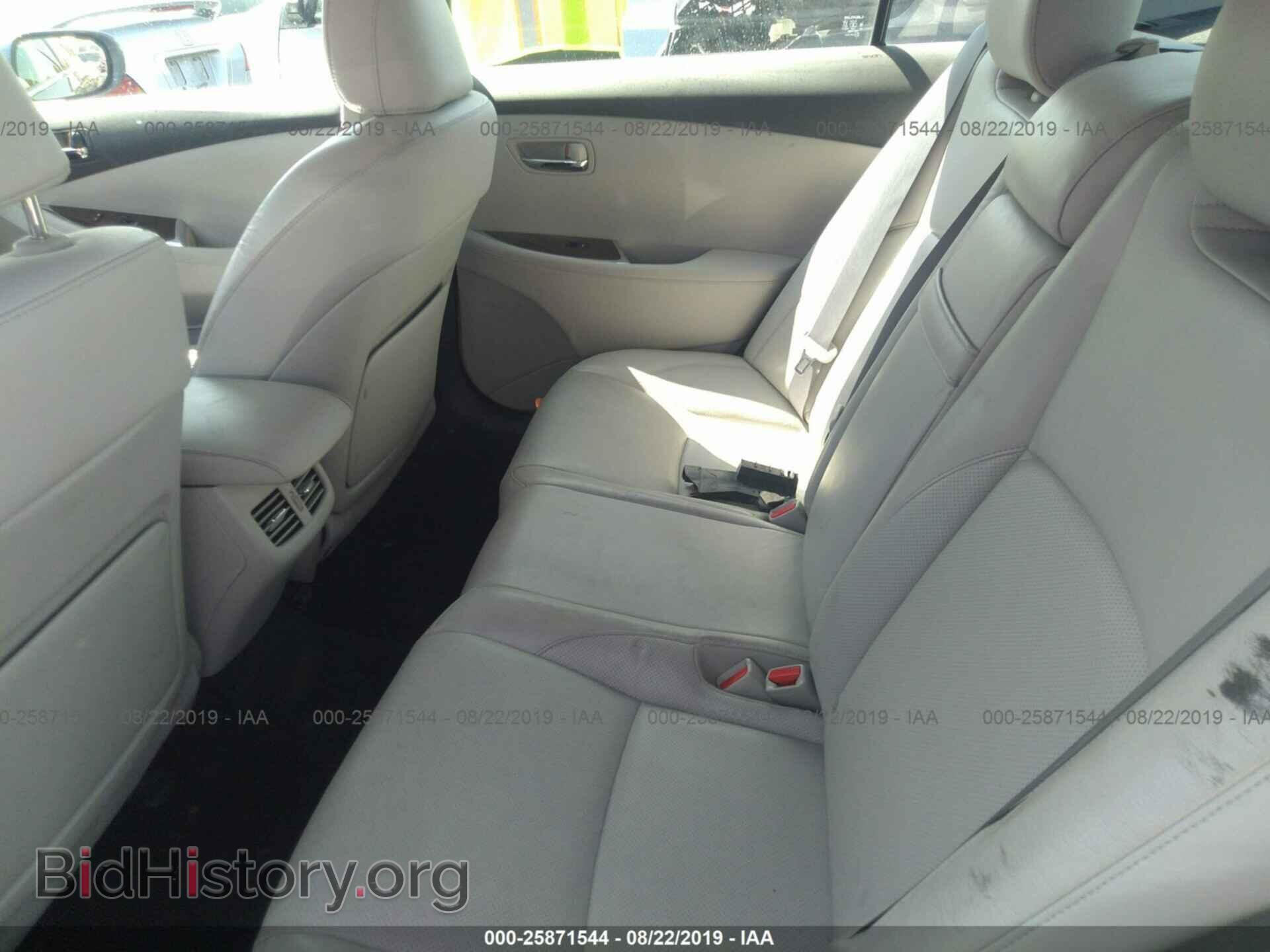 2012 LEXUS ES - VIN: JTHBK1EG5C2486942 - Фото 8
