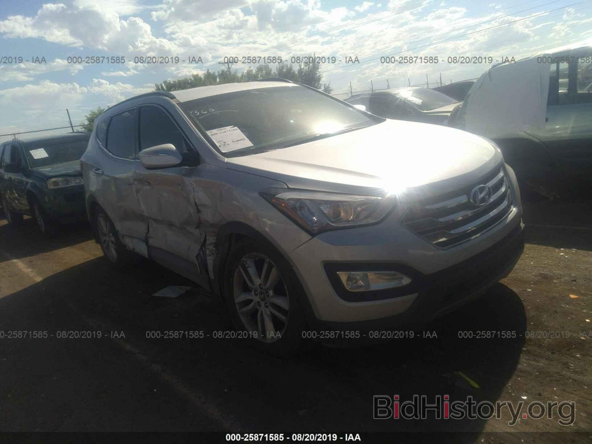 Photo 5XYZU3LA9EG189671 - HYUNDAI SANTA FE SPORT 2014