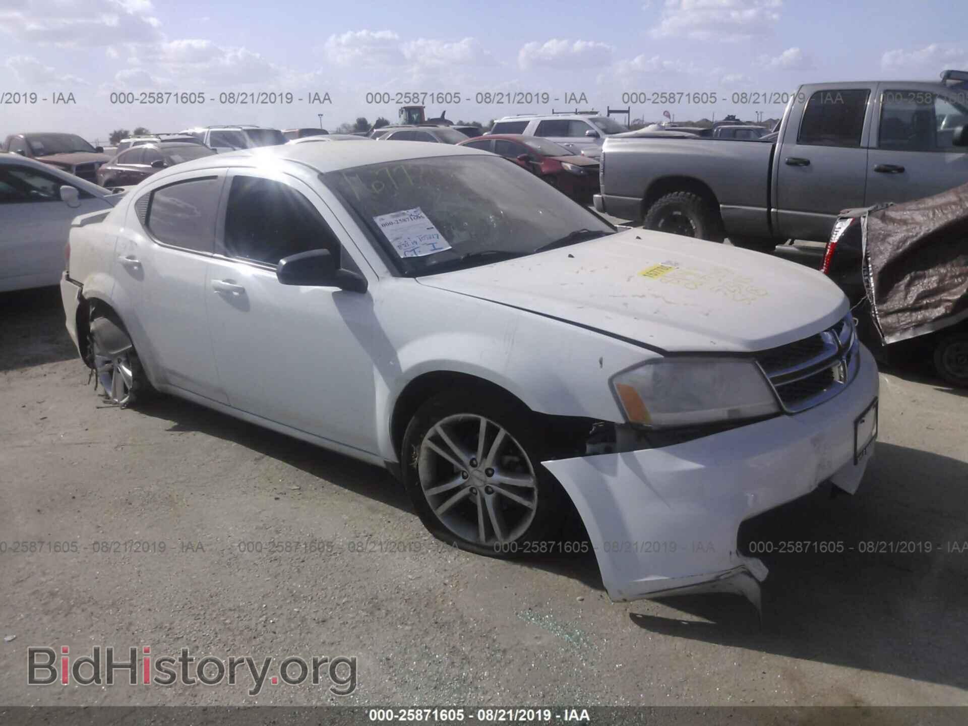 Photo 1C3CDZAG4DN523195 - DODGE AVENGER 2013