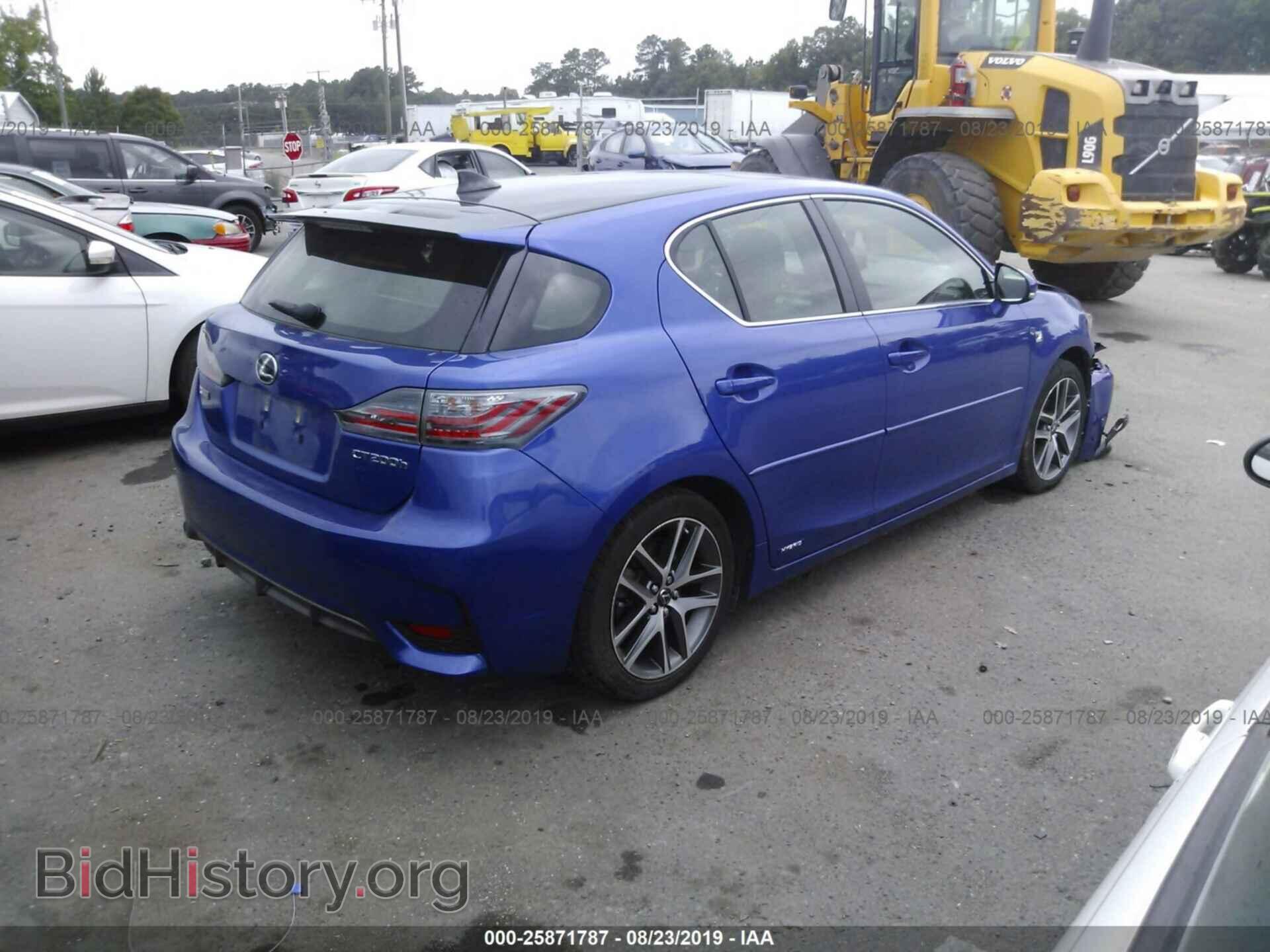 2015 LEXUS CT - VIN: JTHKD5BH5F2218105 - Фото 4