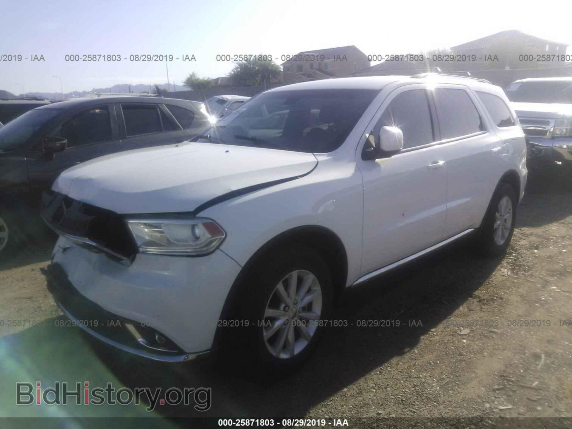 2014 DODGE DURANGO - VIN: 1C4RDHAG7EC370292 - Фото 2