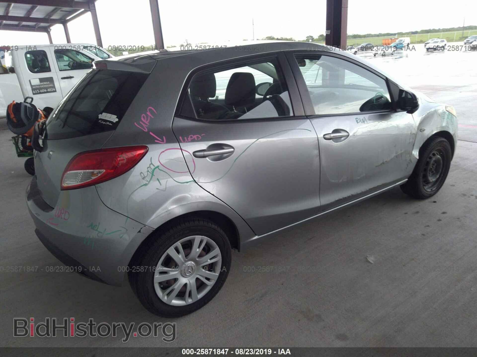 2012 MAZDA MAZDA2 - VIN: JM1DE1KYXC0133560 - Фото 4