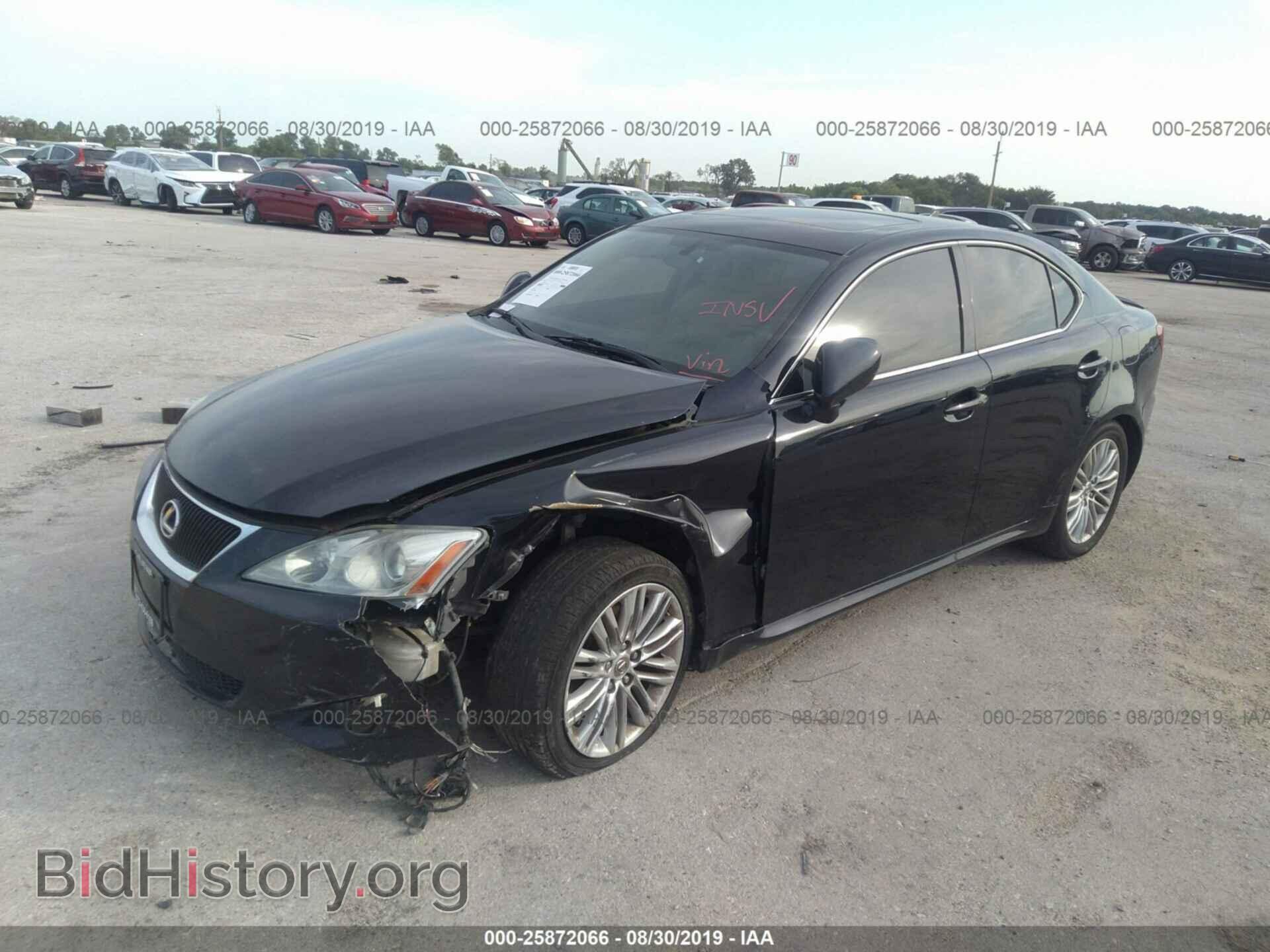 2008 LEXUS IS - VIN: JTHBK262582074553 - Фото 2