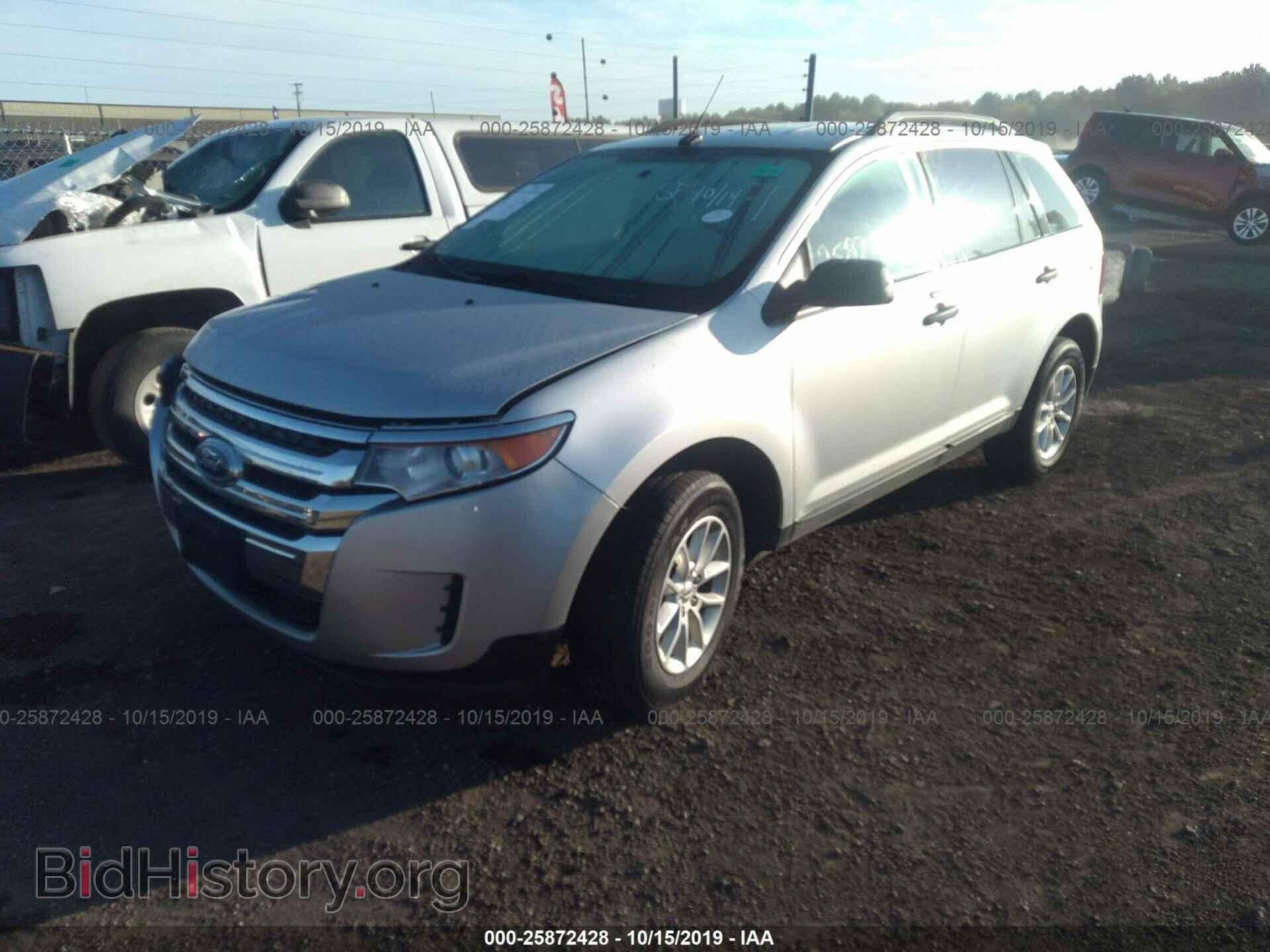 2014 FORD EDGE - VIN: 2FMDK3GC3EBA09497 - Фото 2