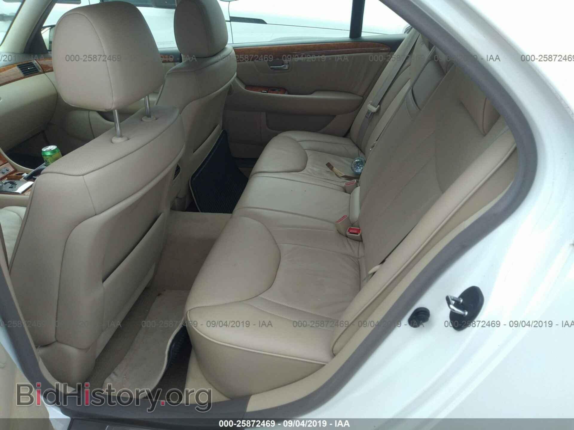 2004 LEXUS LS - VIN: JTHBN36F840152510 - Фото 8