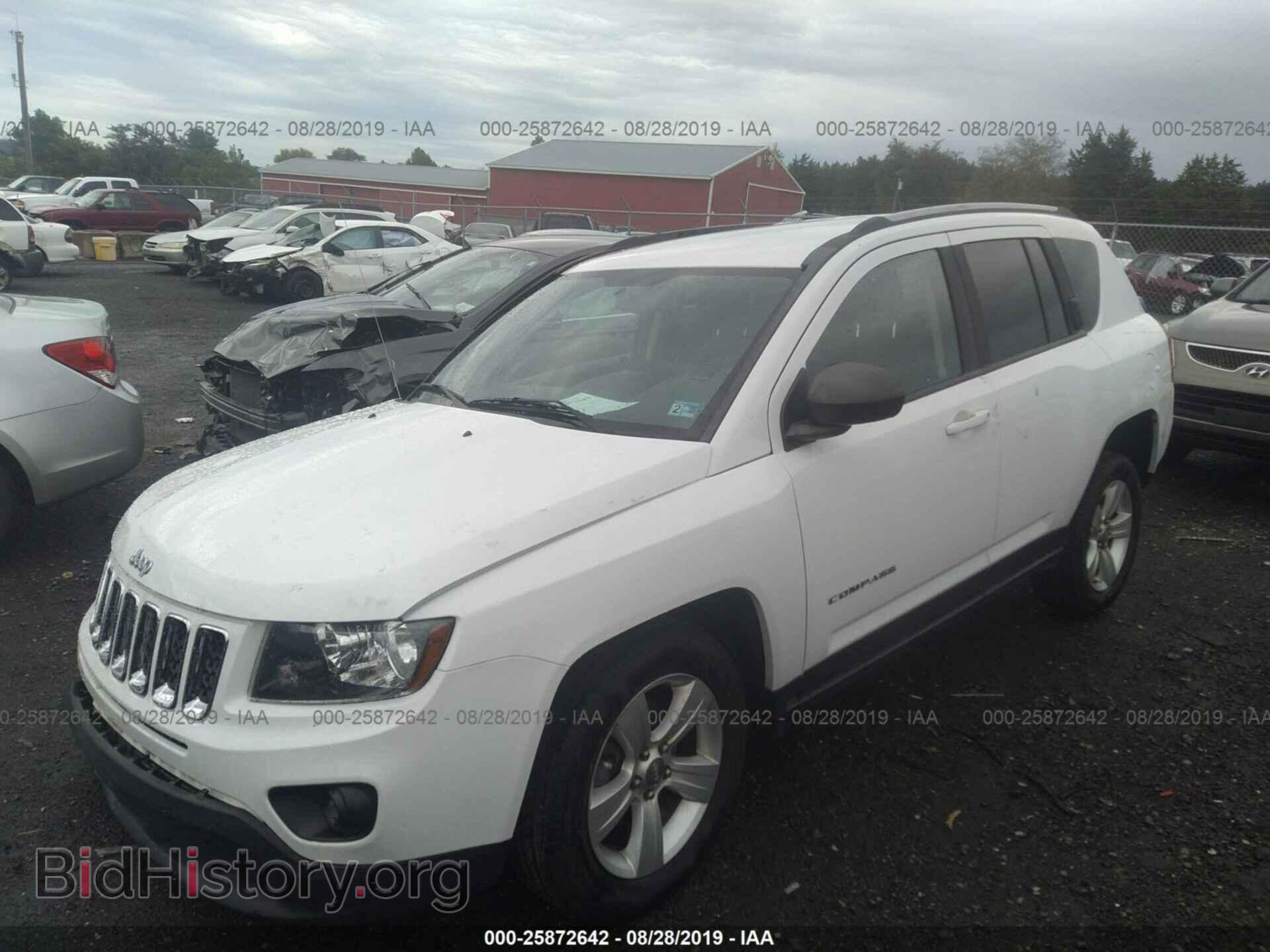 2015 JEEP COMPASS - VIN: 1C4NJDBB6FD232130 - Фото 2