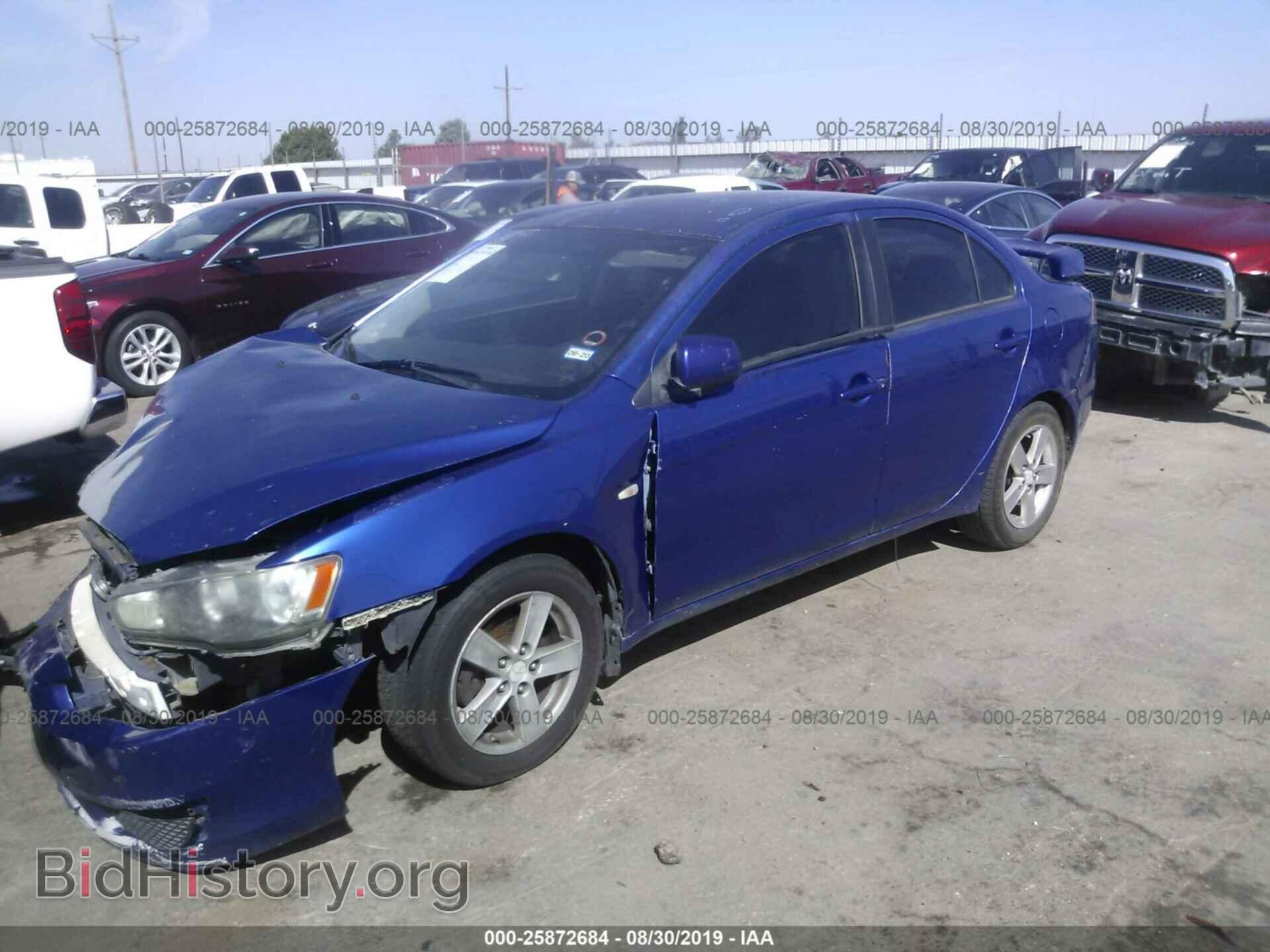 2008 MITSUBISHI LANCER - VIN: JA3AU26U18U018511 - Фото 2