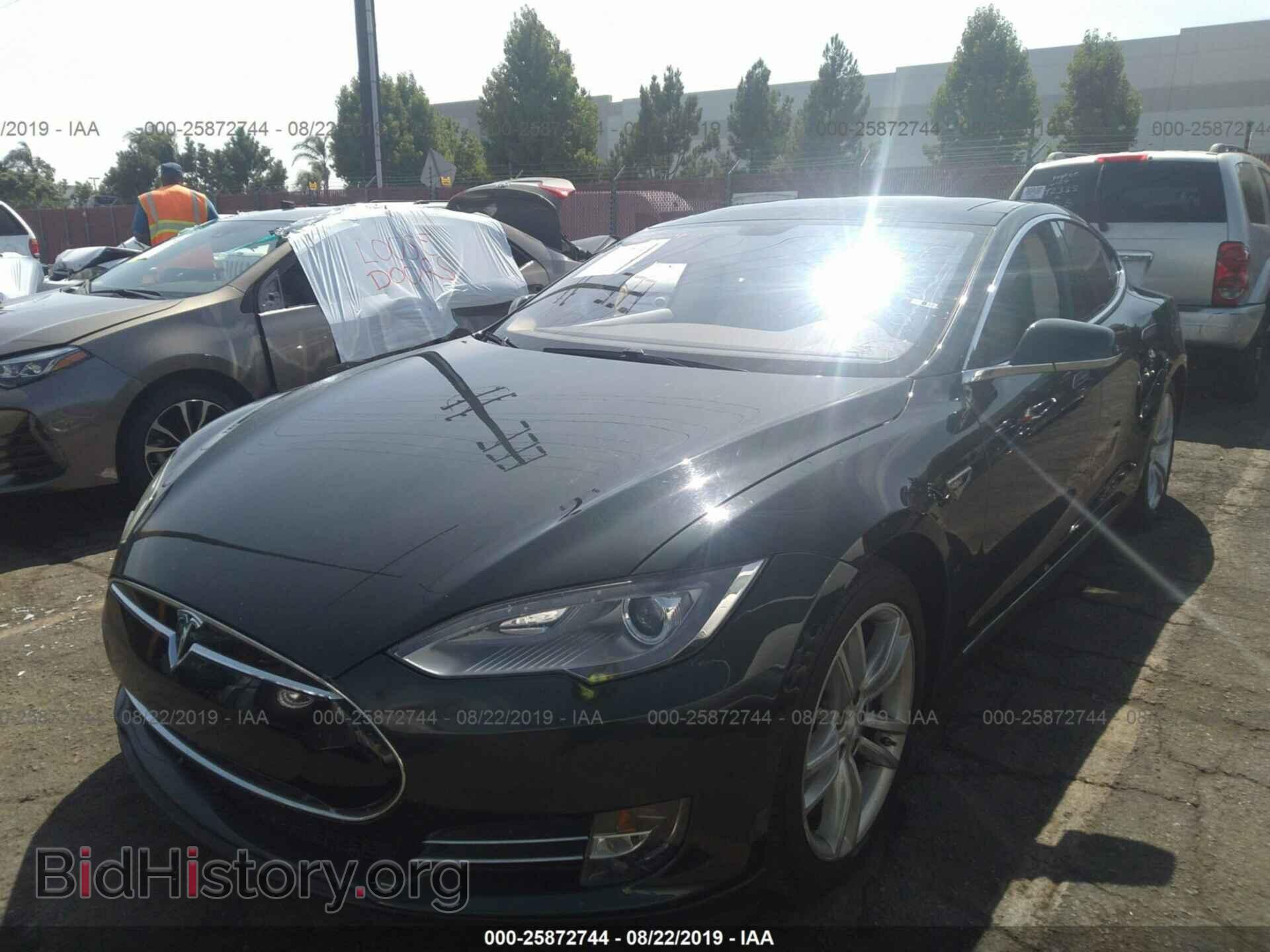 2012 TESLA MODEL S - VIN: 5YJSA1DNXCFP01734 - Photo 2