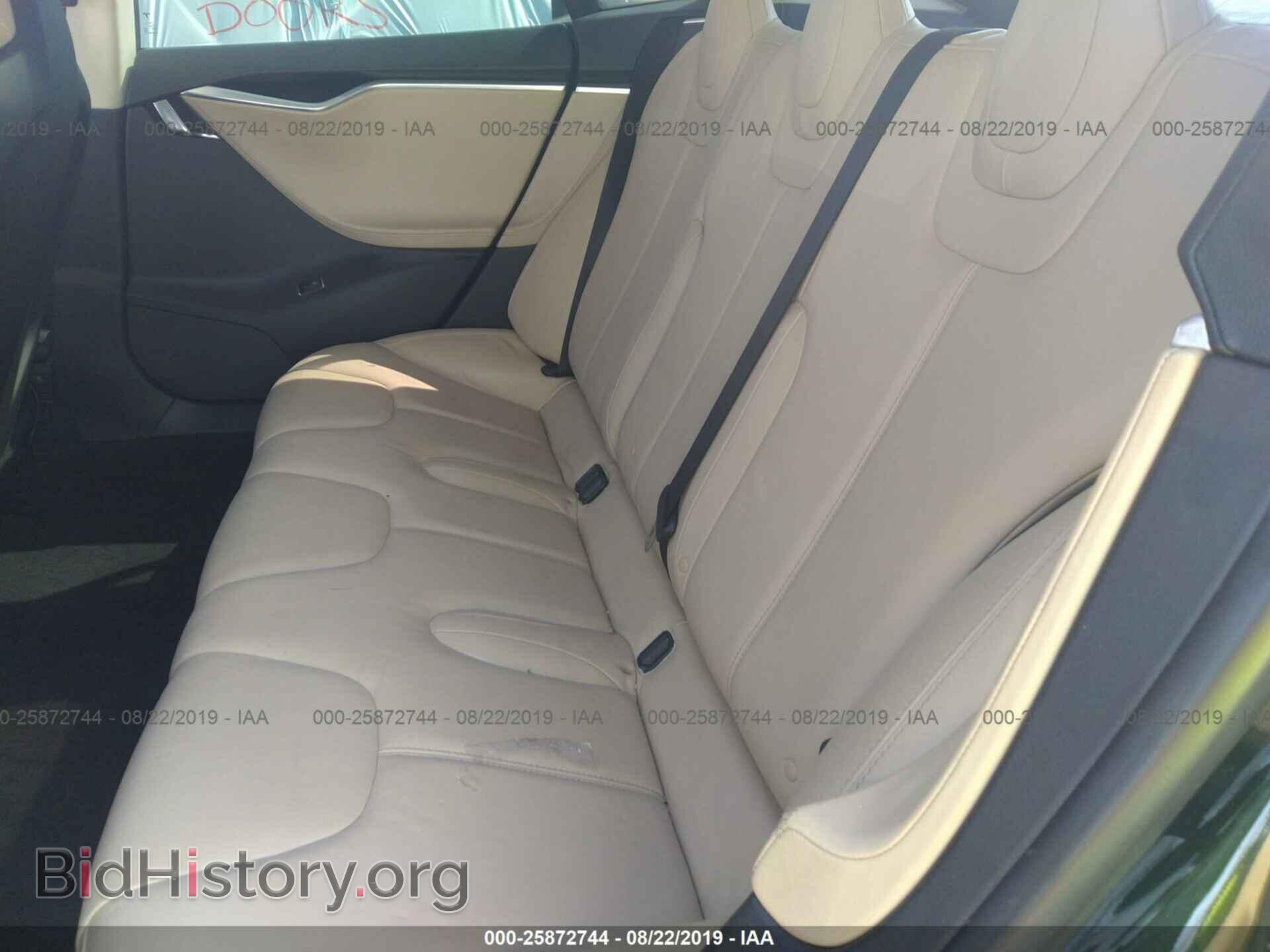 2012 TESLA MODEL S - VIN: 5YJSA1DNXCFP01734 - Photo 8