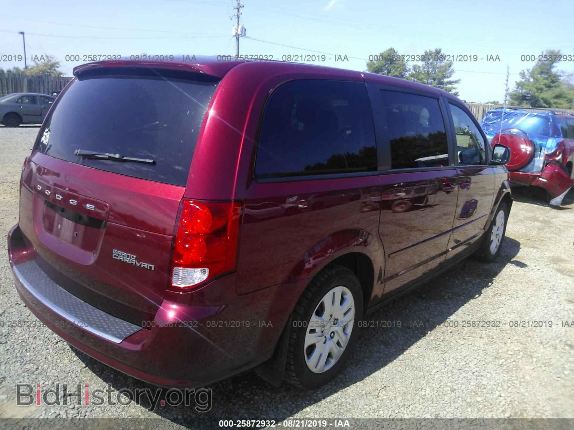 2014 DODGE GRAND CARAVAN - VIN: 2C4RDGBG0ER344293 - Фото 4