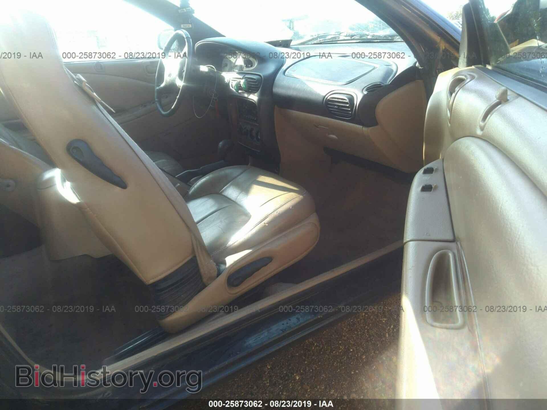 1999 CHRYSLER SEBRING - VIN: 3C3EL55H5XT589265 - Фото 5