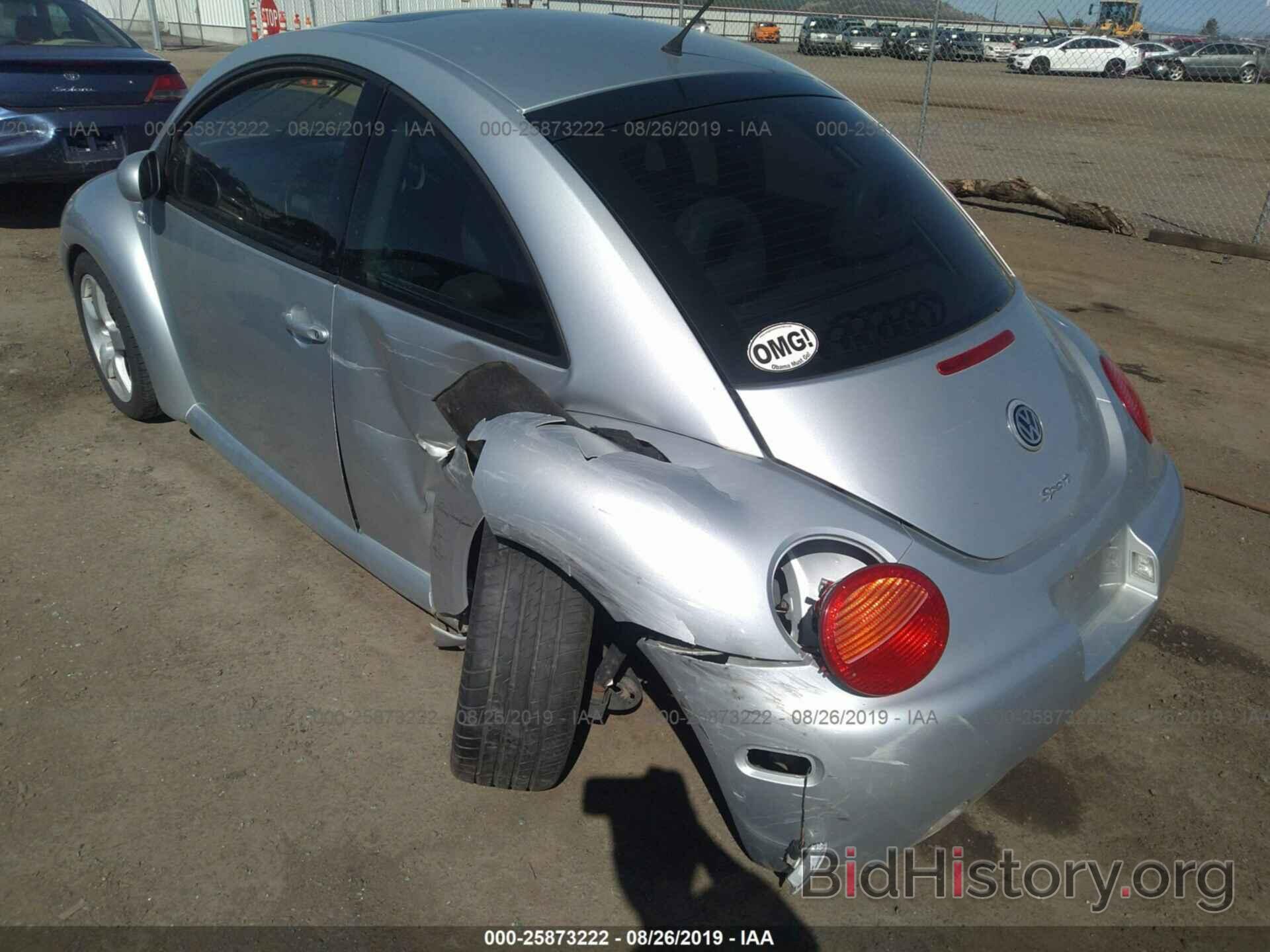 Photo 3VWED21C52M449458 - VOLKSWAGEN NEW BEETLE 2002